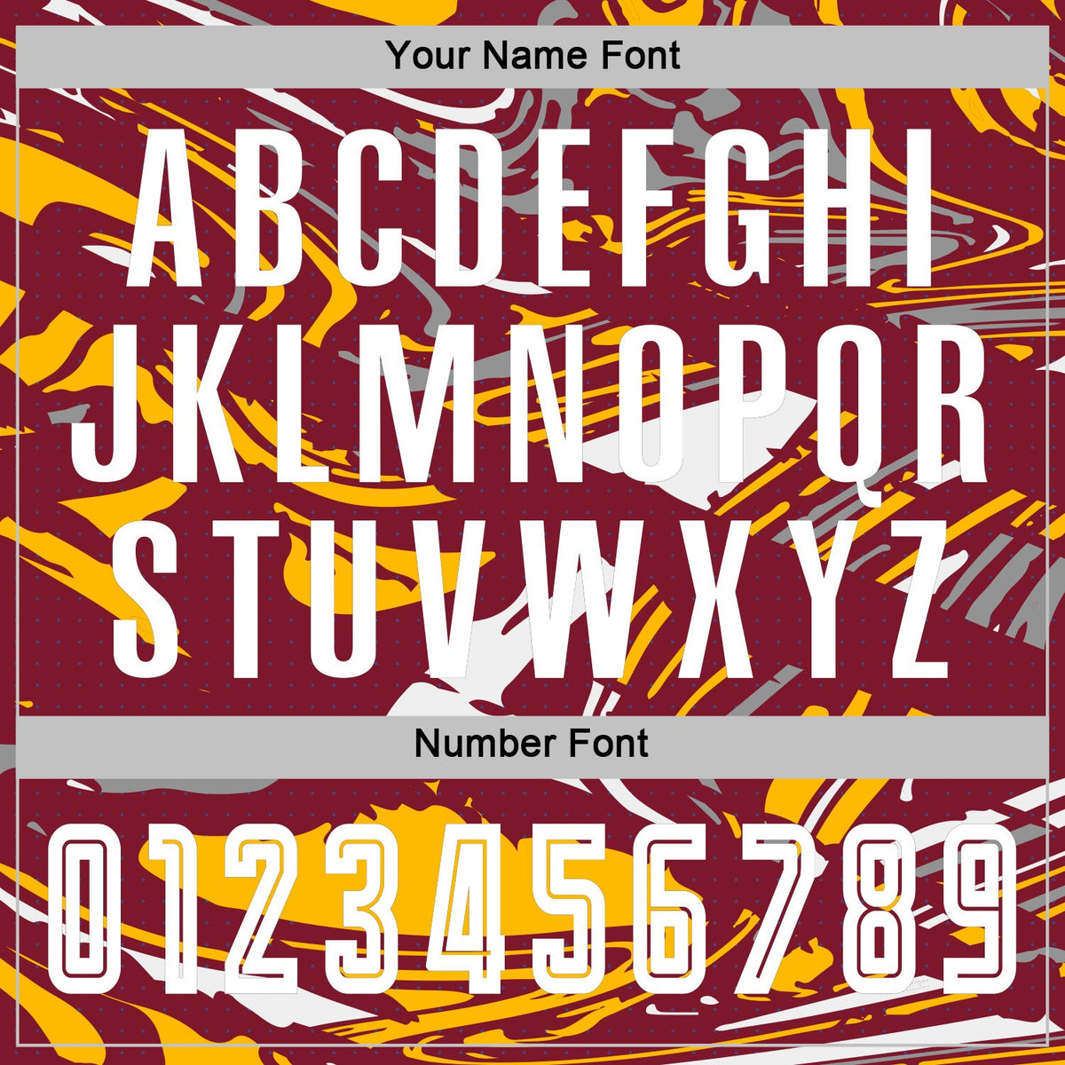 Custom Figure White Crimson-Gold Fluid Art Splash Sublimation Soccer Uniform Jersey Limited