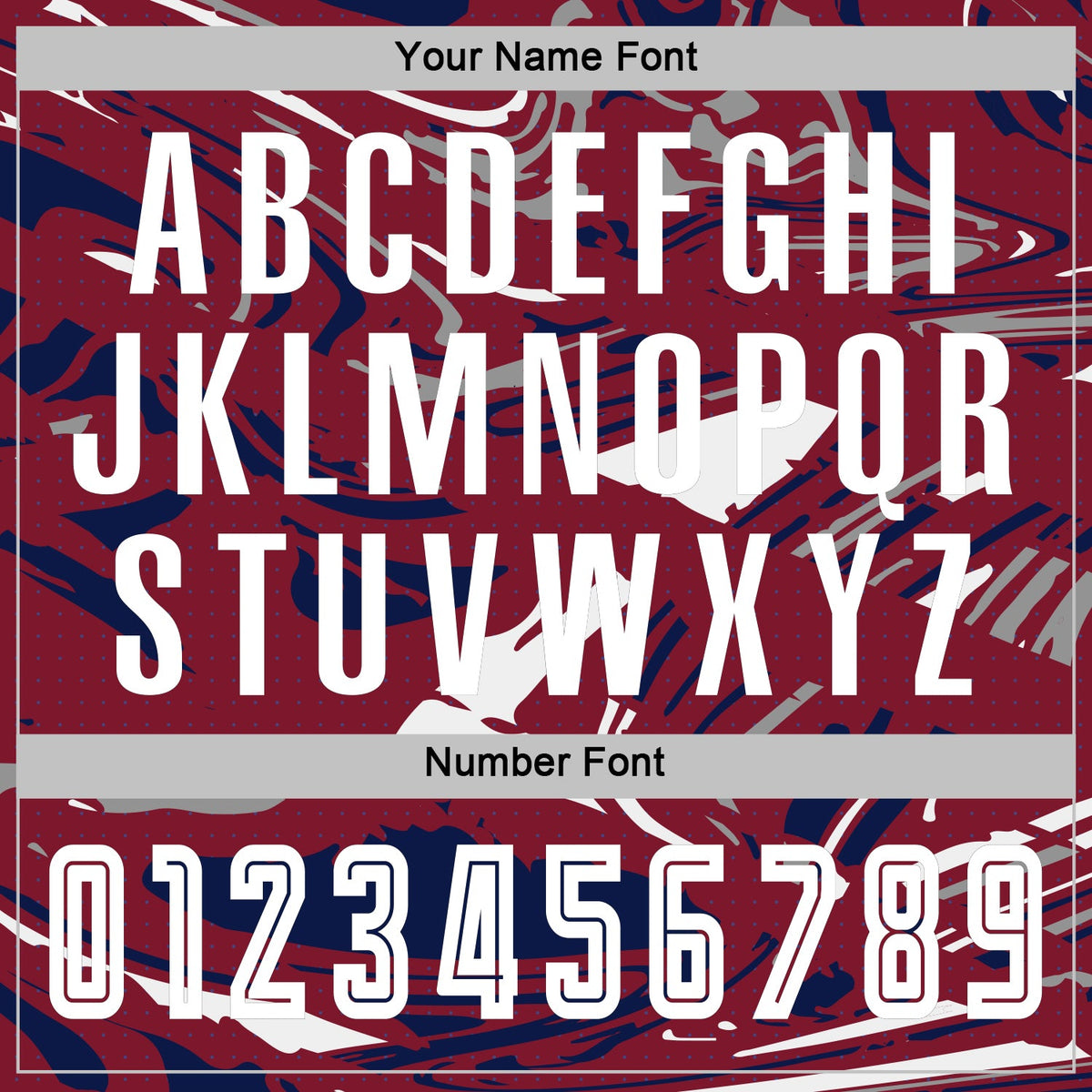 Custom Figure White Crimson-Navy Fluid Art Splash Sublimation Soccer Uniform Jersey Limited