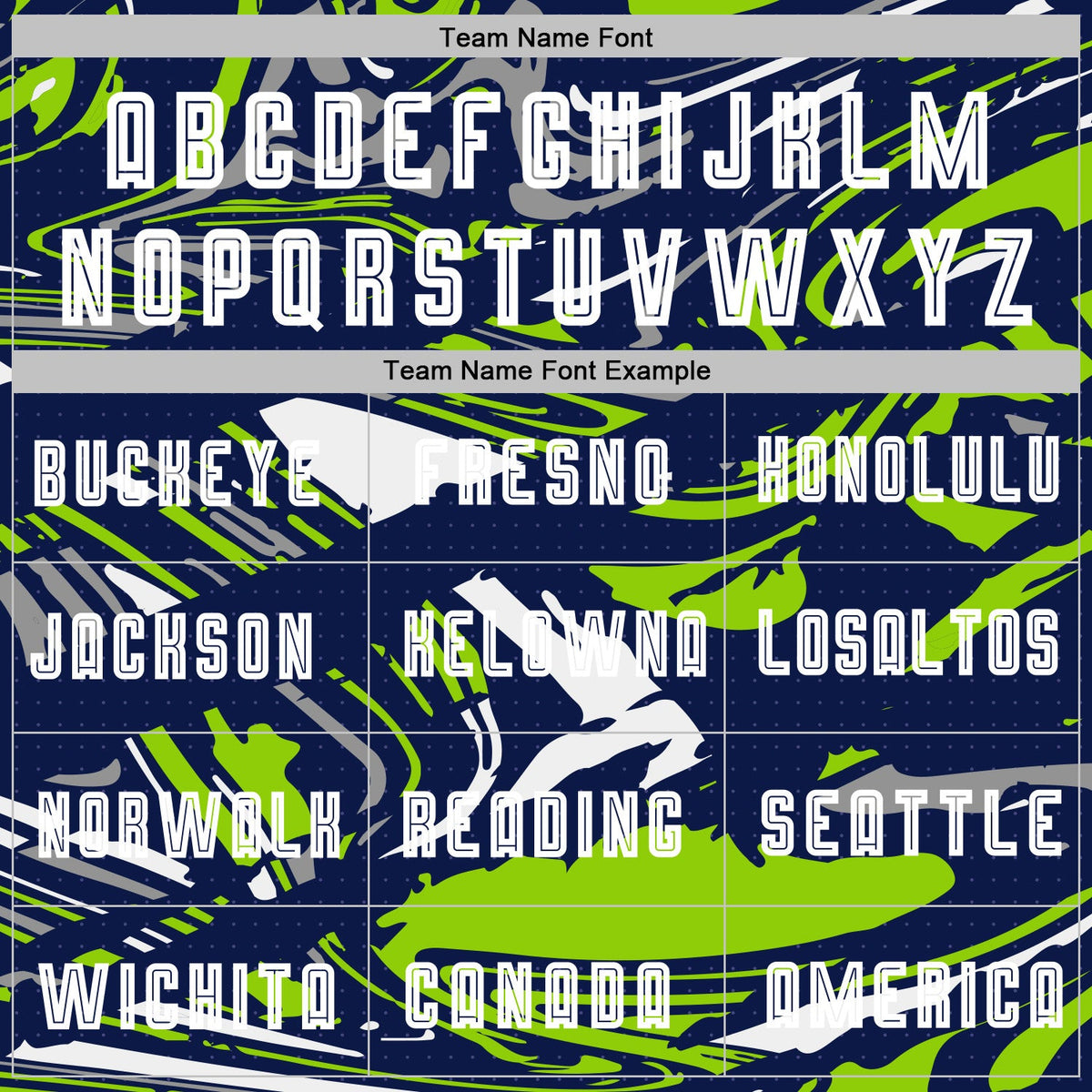 Custom Figure White Navy-Neon Green Fluid Art Splash Sublimation Soccer Uniform Jersey Limited