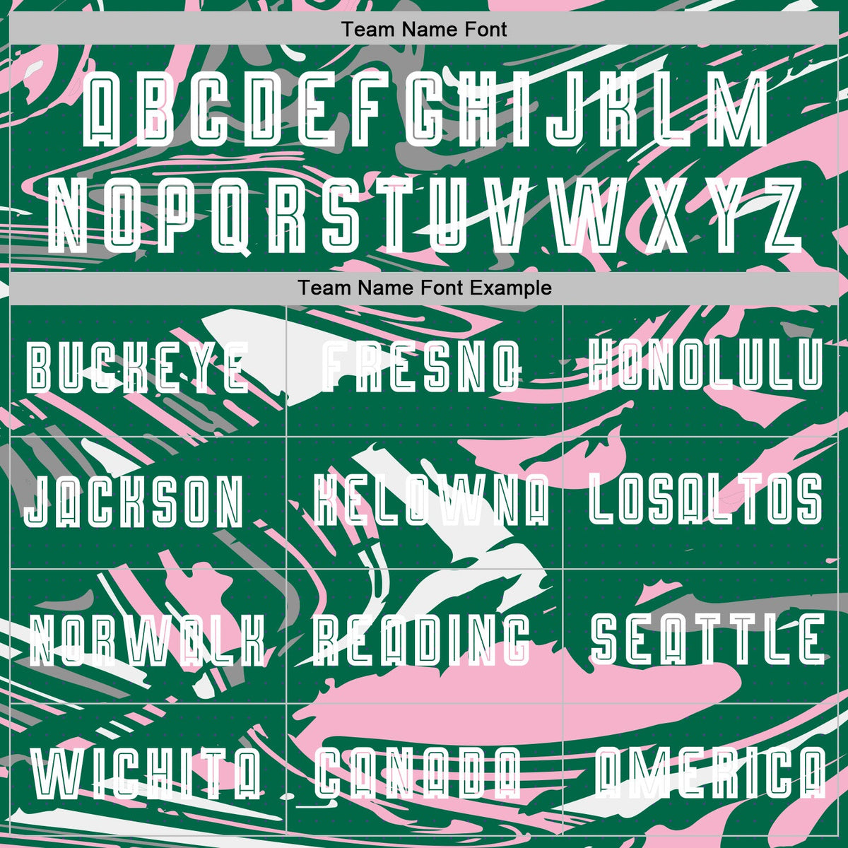 Custom Figure White Kelly Green-Light Pink Fluid Art Splash Sublimation Soccer Uniform Jersey Limited