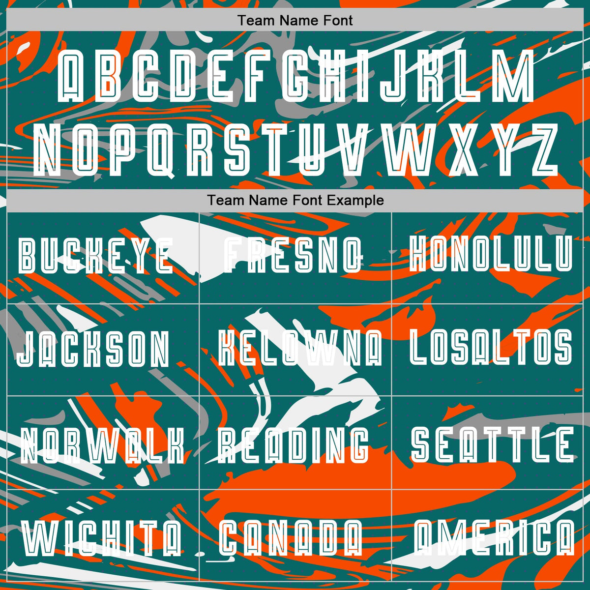 Custom Figure White Teal-Orange Fluid Art Splash Sublimation Soccer Uniform Jersey Limited