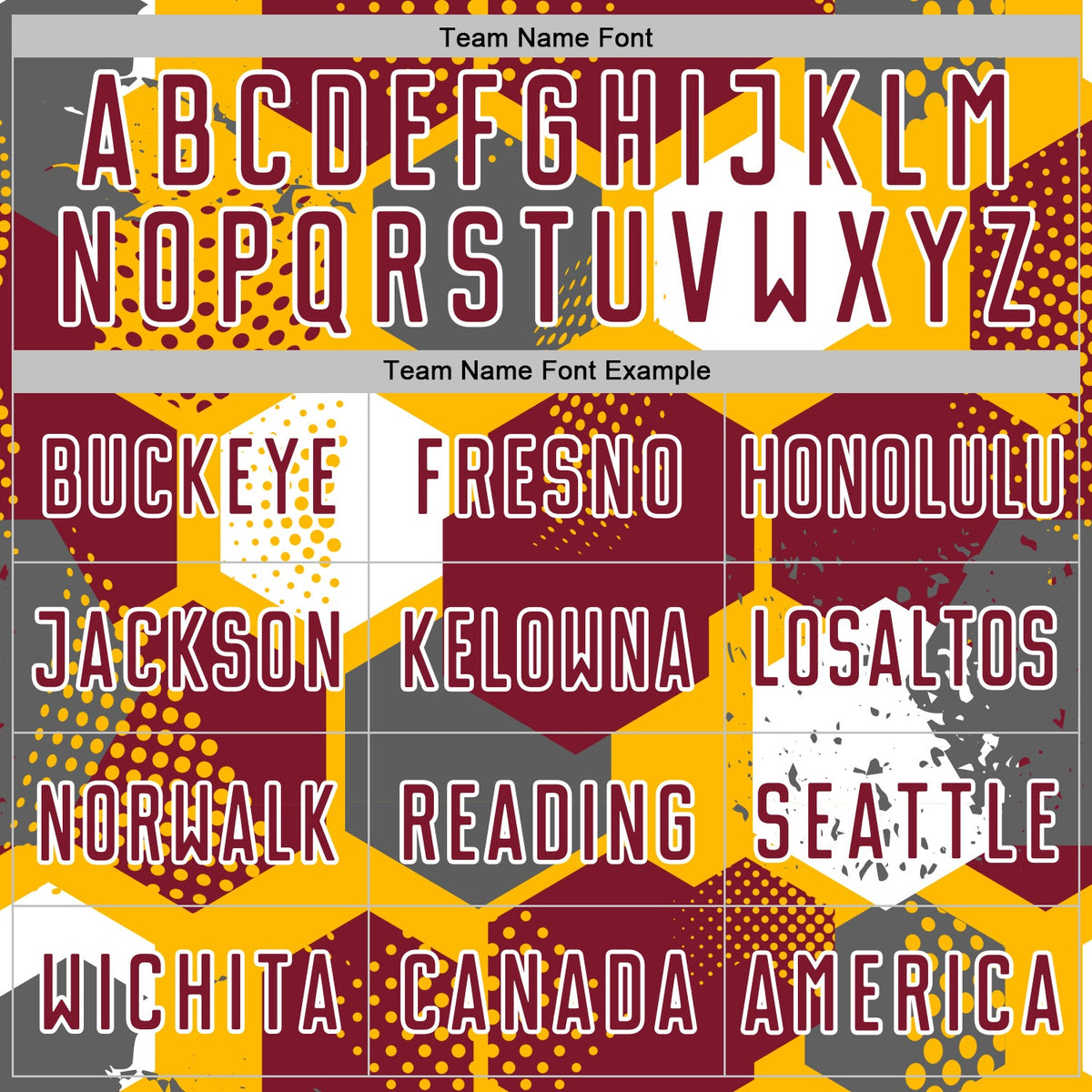 Custom Gold Crimson-White Geometric Shape Sublimation Soccer Uniform Jersey Limited