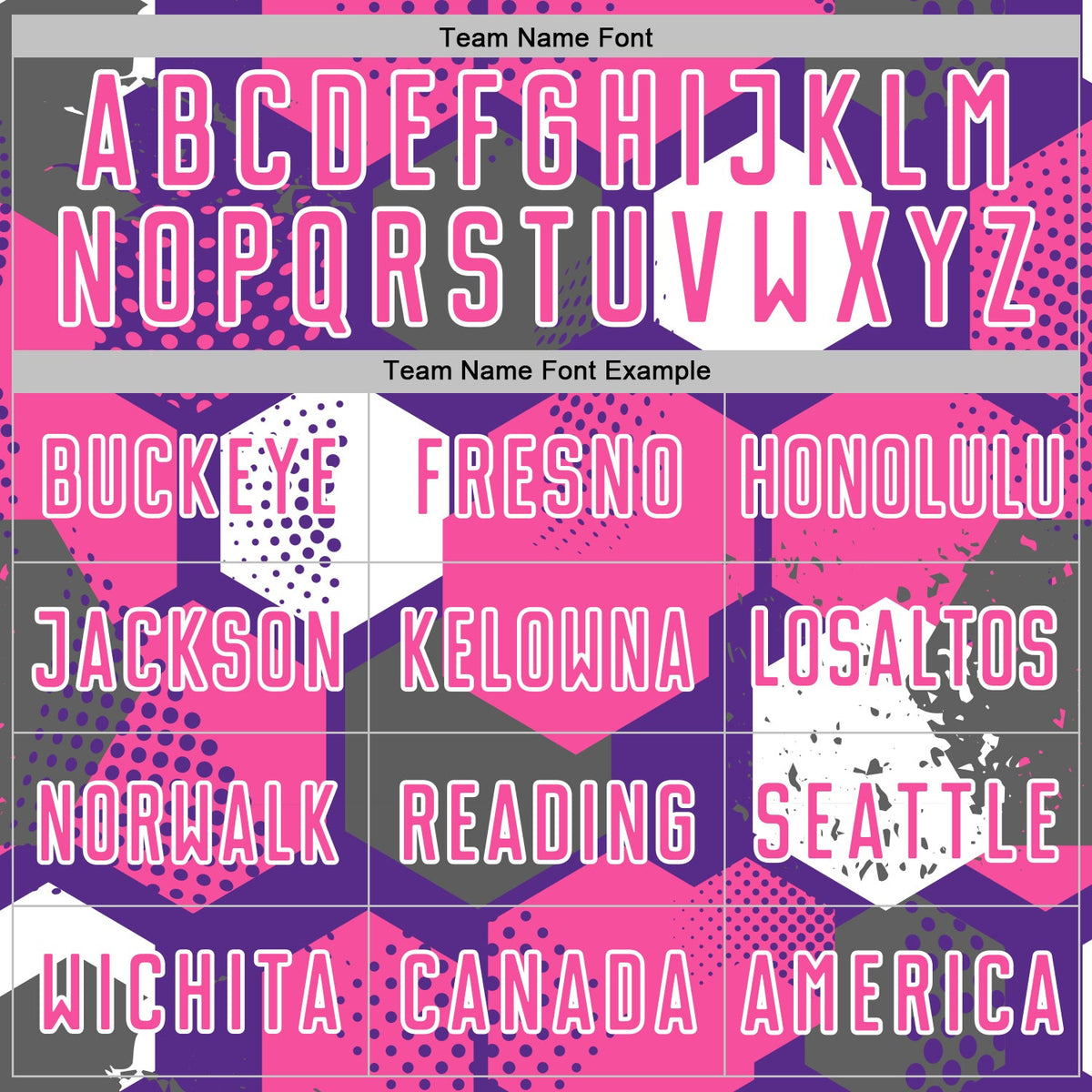 Custom Purple Pink-White Geometric Shape Sublimation Soccer Uniform Jersey Limited