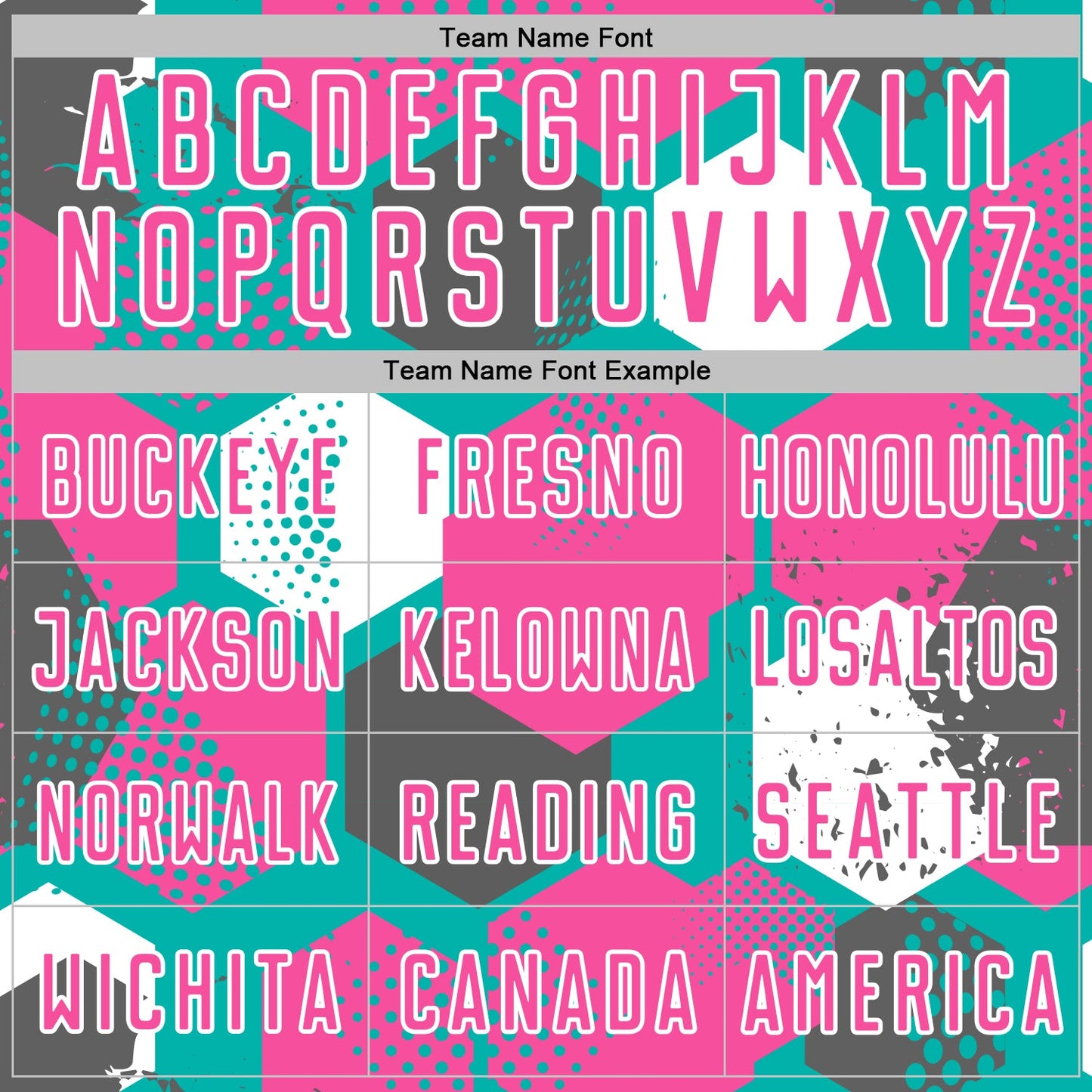 Custom Aqua Pink-White Geometric Shape Sublimation Soccer Uniform Jersey Limited