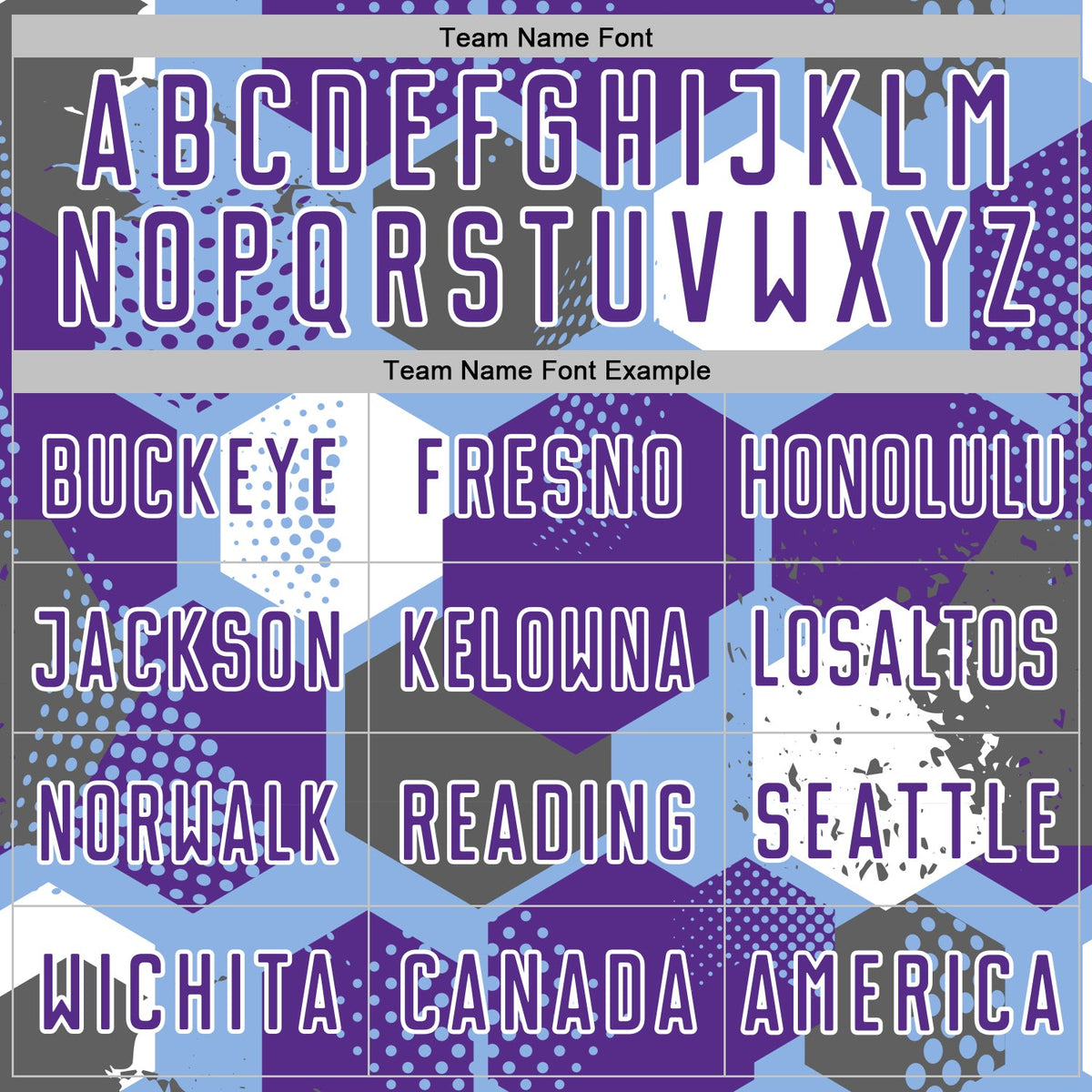 Custom Light Blue Purple-White Geometric Shape Sublimation Soccer Uniform Jersey Limited