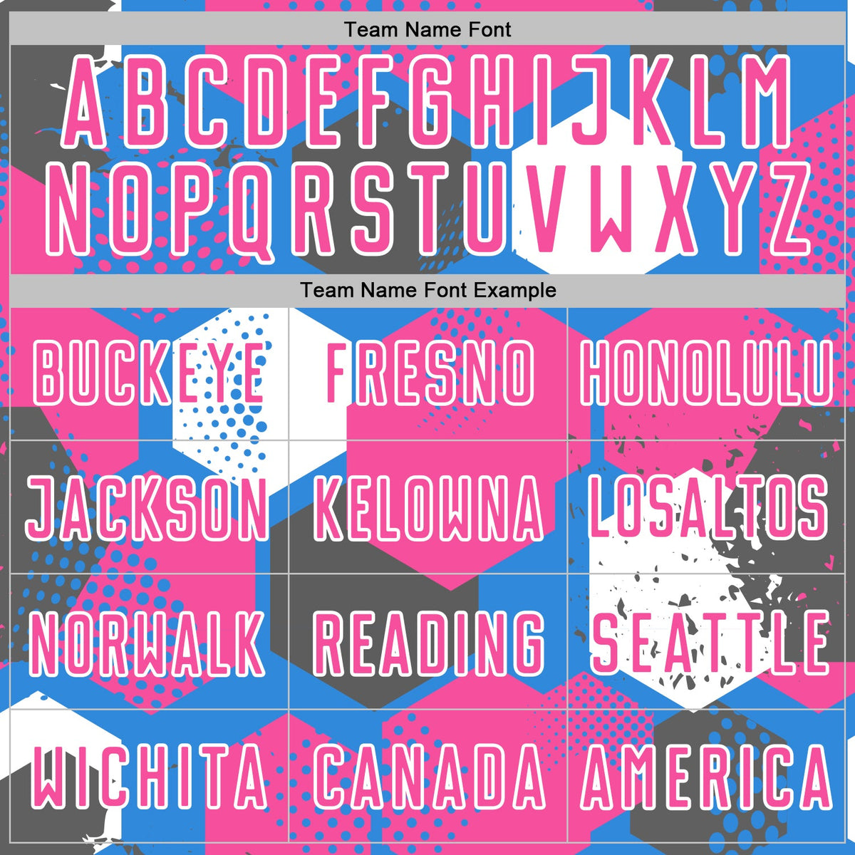 Custom Powder Blue Pink-White Geometric Shape Sublimation Soccer Uniform Jersey Limited