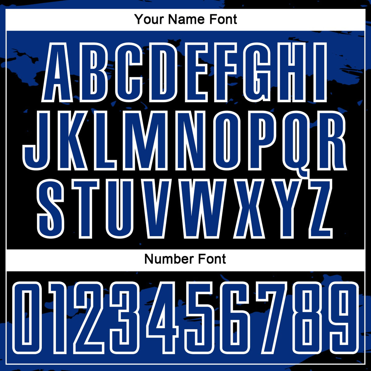 Custom Black Royal-White Abstract Fragment Art Sublimation Soccer Uniform Jersey Limited