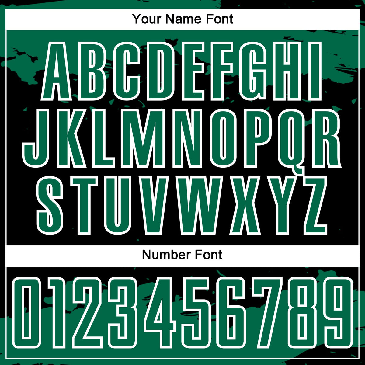 Custom Black Kelly Green-White Abstract Fragment Art Sublimation Soccer Uniform Jersey Limited