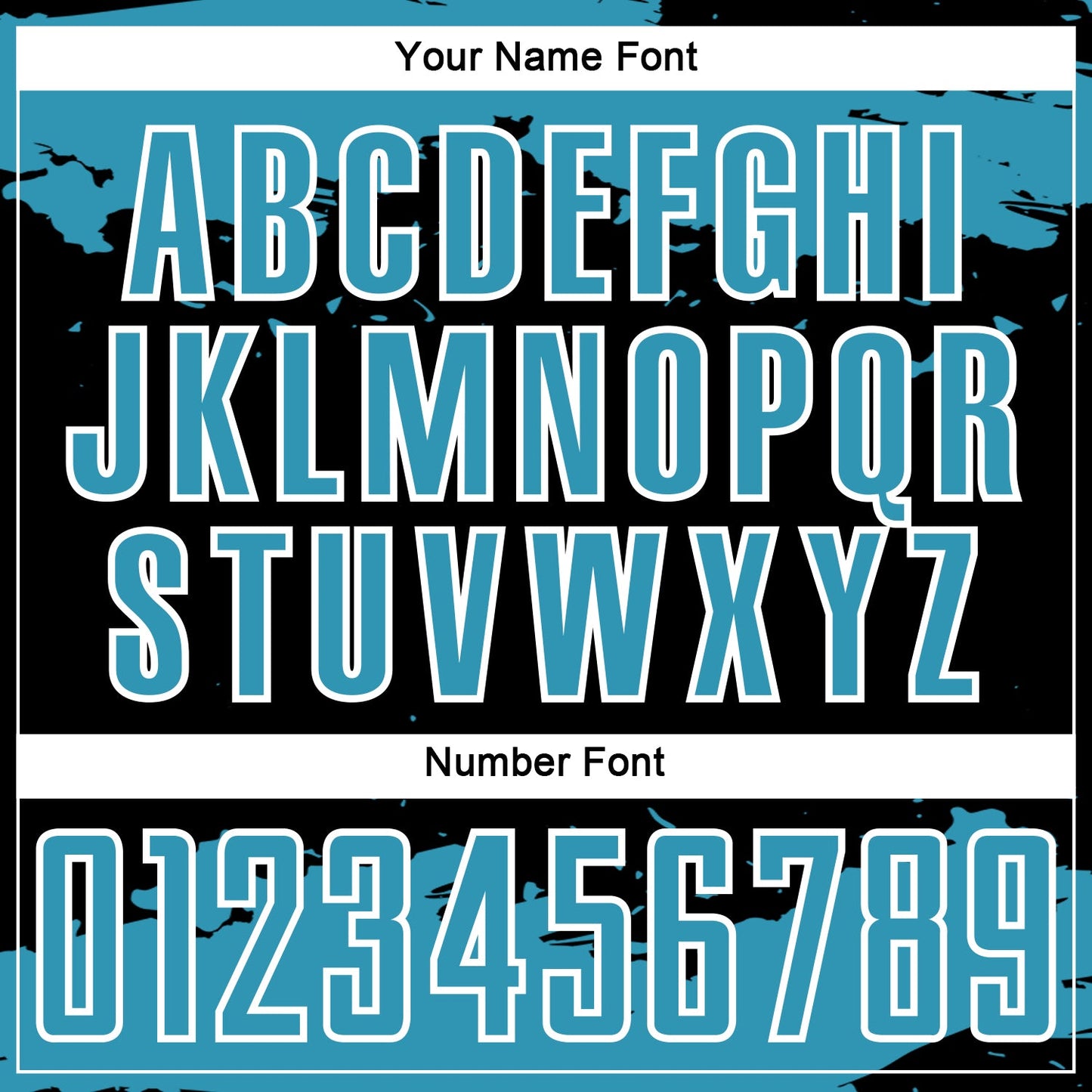 Custom Black Panther Blue-White Abstract Fragment Art Sublimation Soccer Uniform Jersey Limited