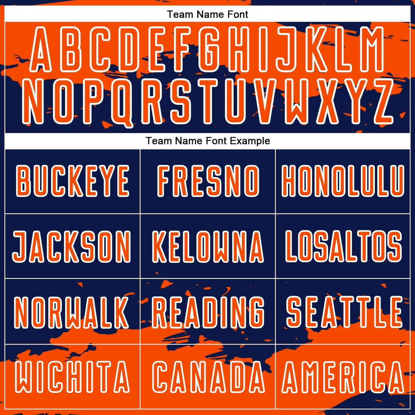 Custom Navy Orange-White Abstract Fragment Art Sublimation Soccer Uniform Jersey Limited