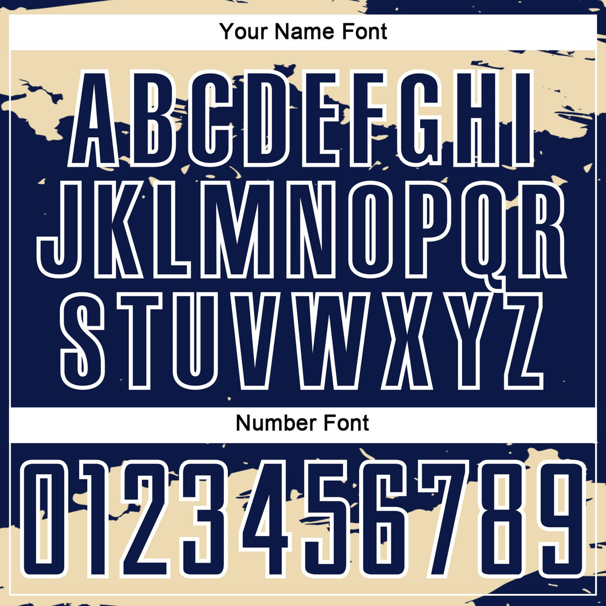 Custom Navy Cream-White Abstract Fragment Art Sublimation Soccer Uniform Jersey Limited