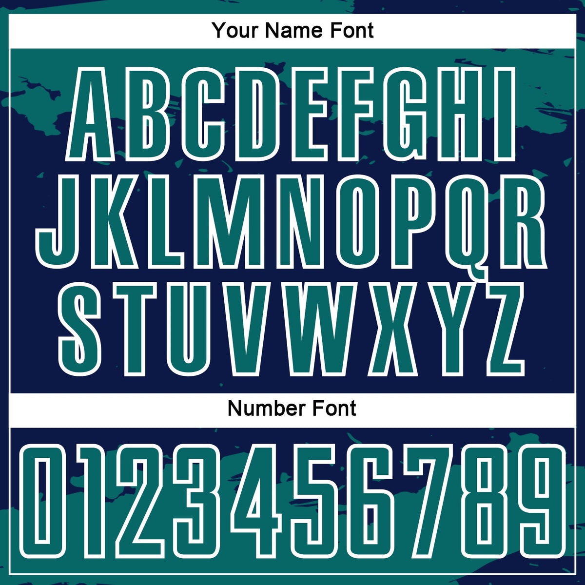 Custom Navy Teal-White Abstract Fragment Art Sublimation Soccer Uniform Jersey Limited