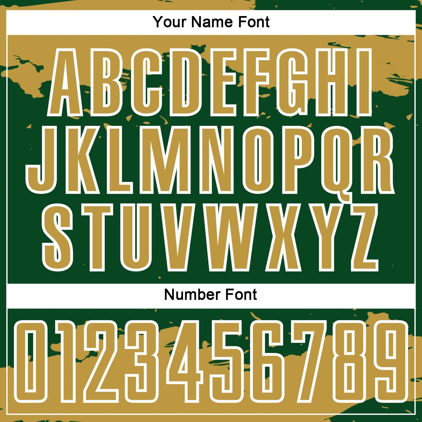 Custom Green Old Gold-White Abstract Fragment Art Sublimation Soccer Uniform Jersey Limited