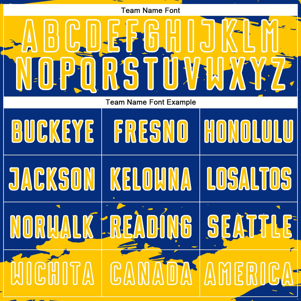 Custom Royal Yellow-White Abstract Fragment Art Sublimation Soccer Uniform Jersey Limited