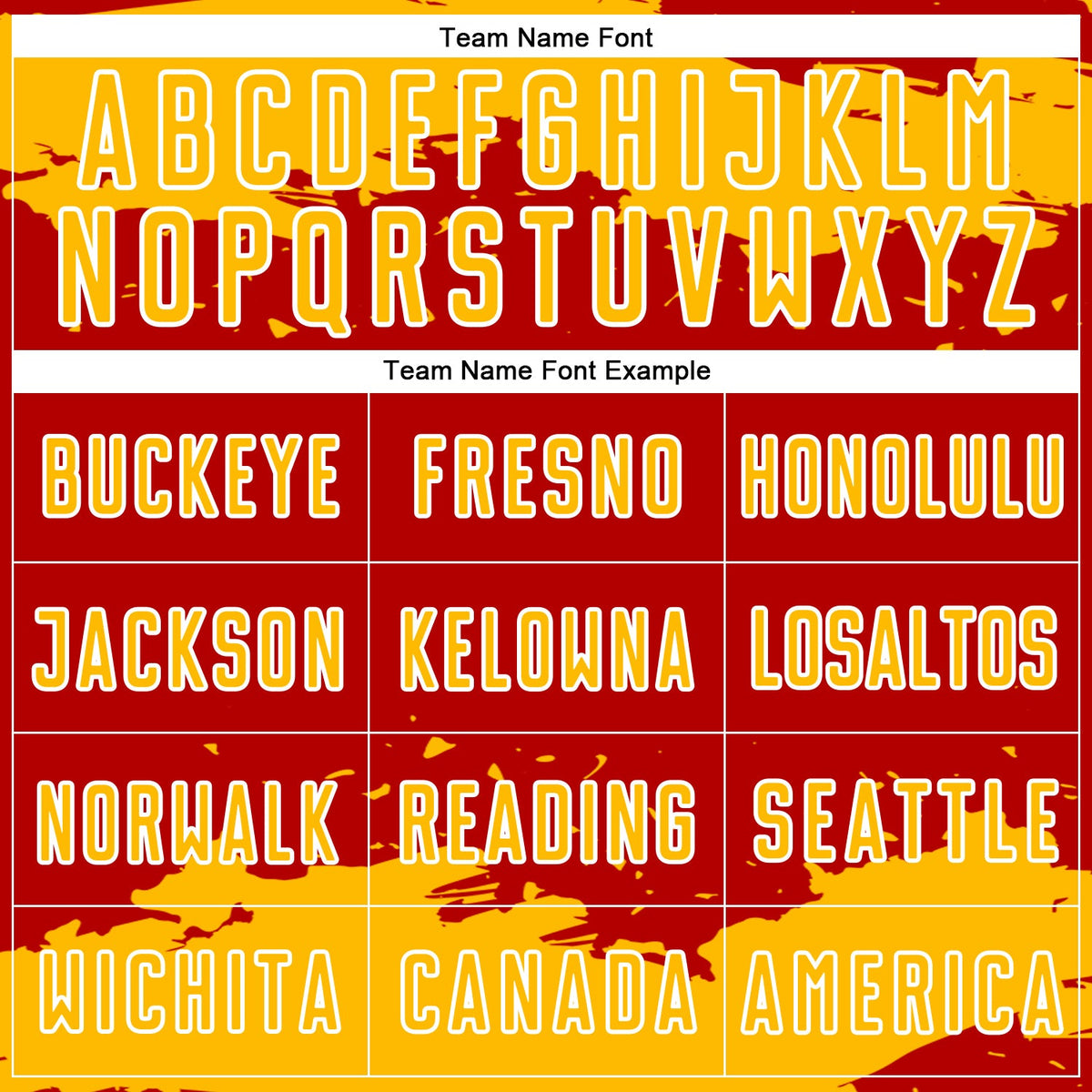 Custom Red Gold-White Abstract Fragment Art Sublimation Soccer Uniform Jersey Limited