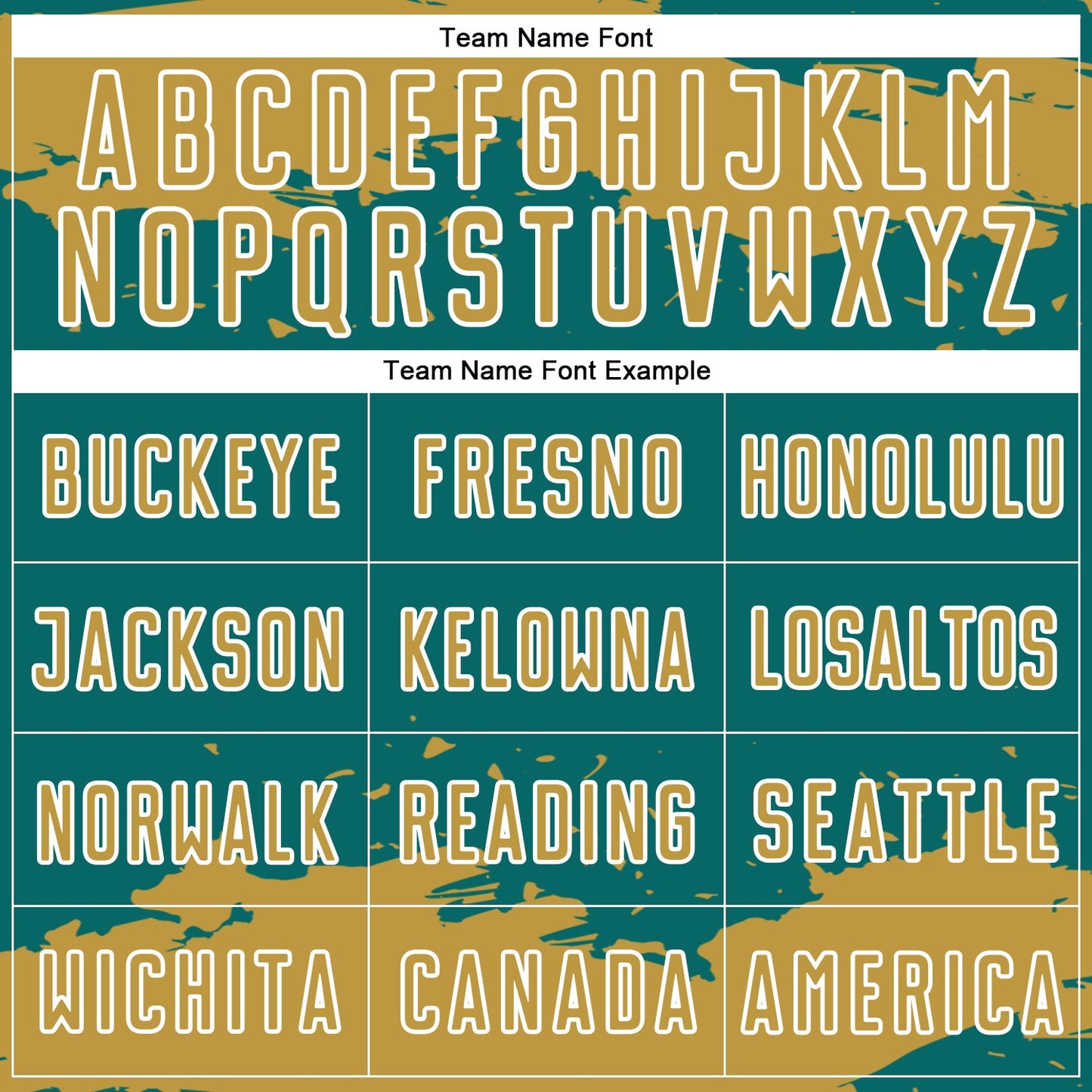 Custom Teal Old Gold-White Abstract Fragment Art Sublimation Soccer Uniform Jersey Limited