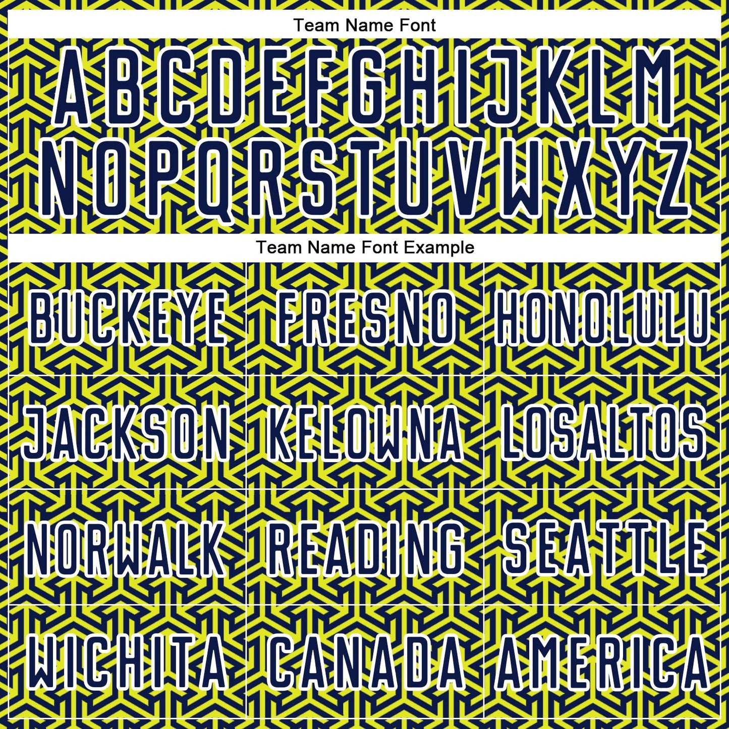 Custom Navy Neon Yellow-White Geometric Arrow Sublimation Soccer Uniform Jersey Limited