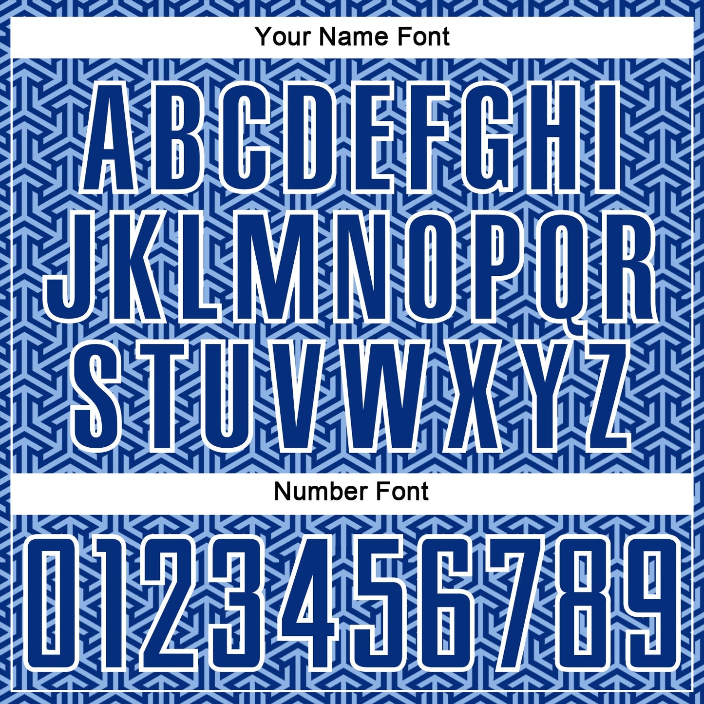 Custom Royal Light Blue-White Geometric Arrow Sublimation Soccer Uniform Jersey Limited