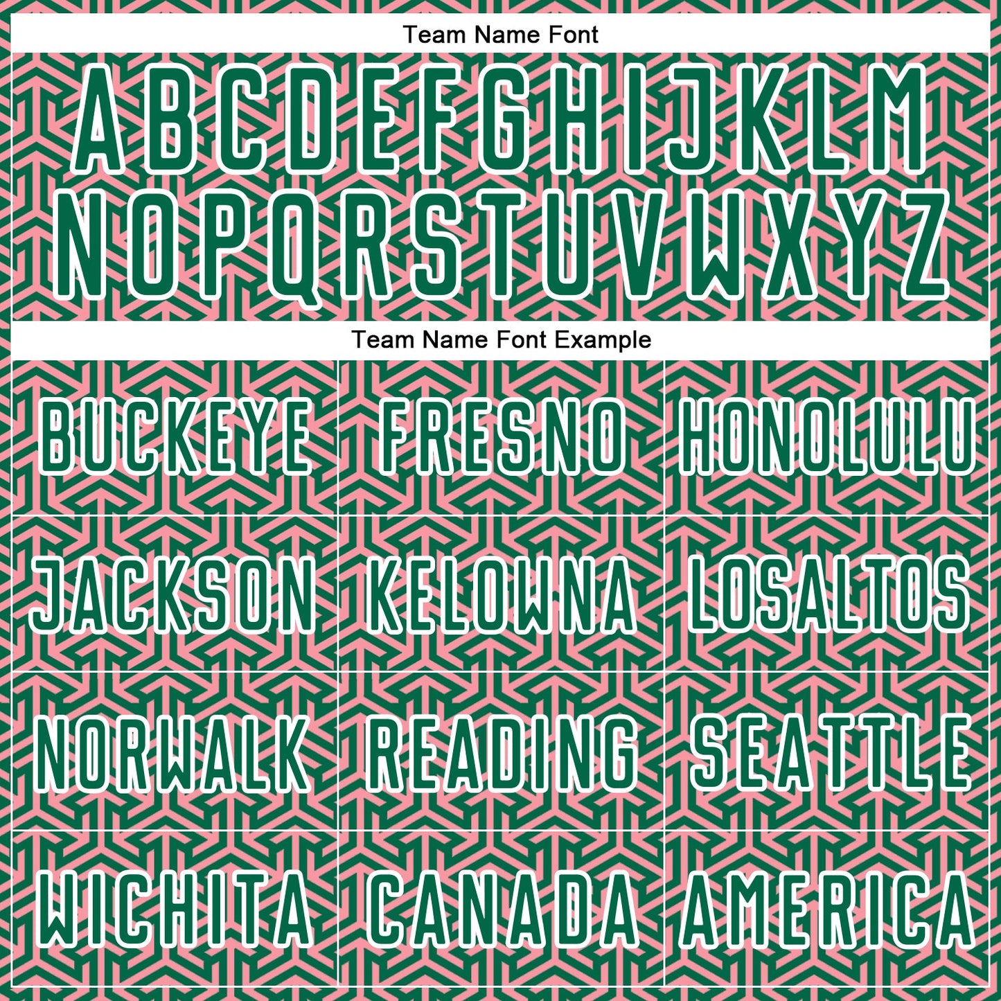 Custom Kelly Green Medium Pink-White Geometric Arrow Sublimation Soccer Uniform Jersey Limited