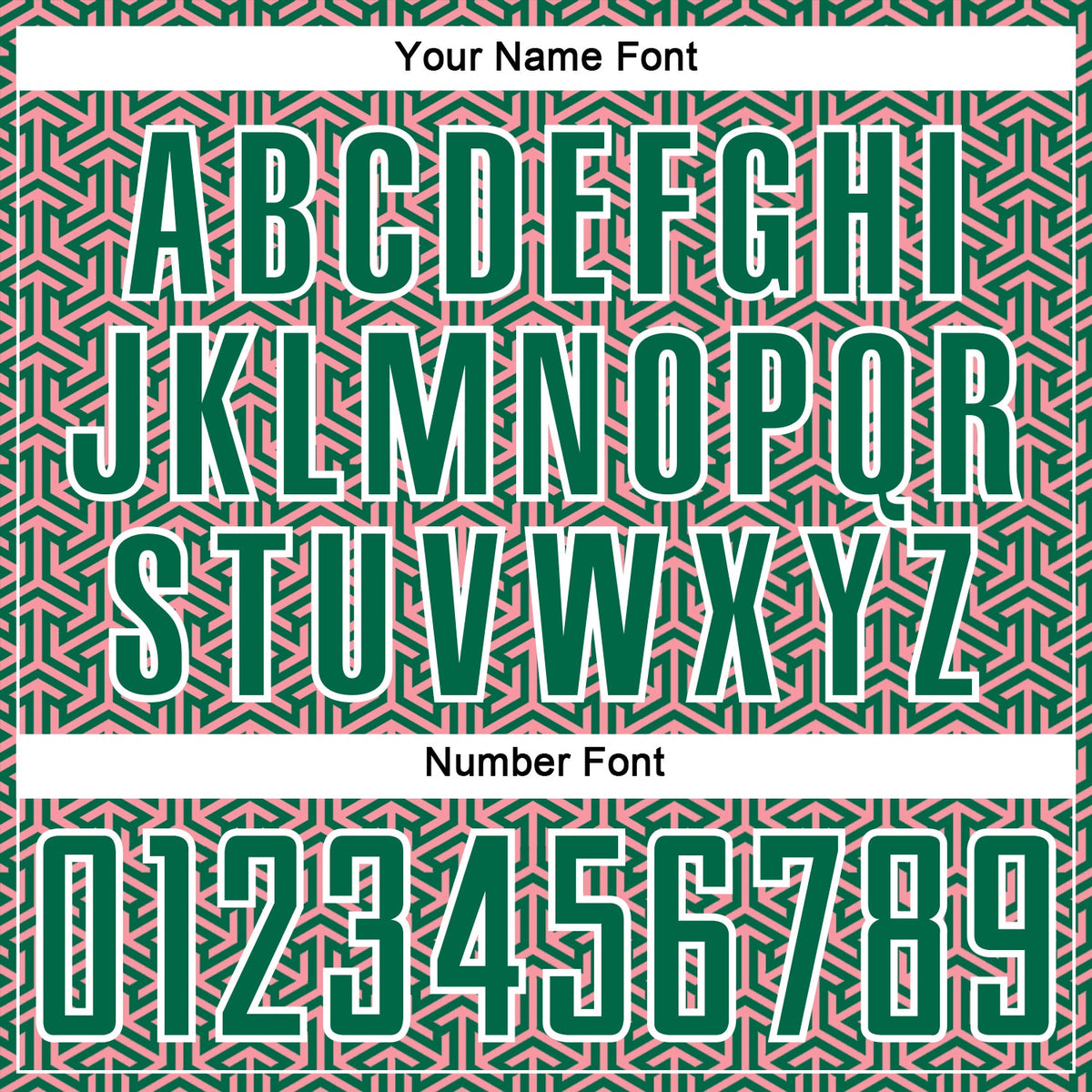 Custom Kelly Green Medium Pink-White Geometric Arrow Sublimation Soccer Uniform Jersey Limited