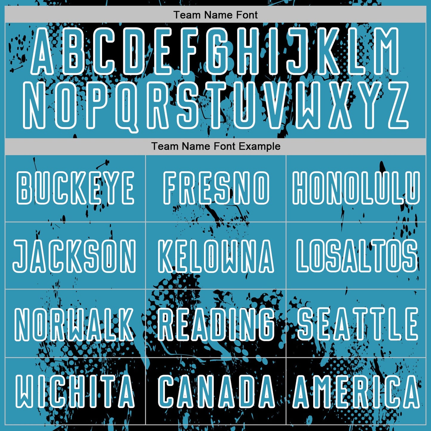 Custom Black Panther Blue-White Abstract Splatter Grunge Art Sports Sublimation Soccer Uniform Jersey Limited