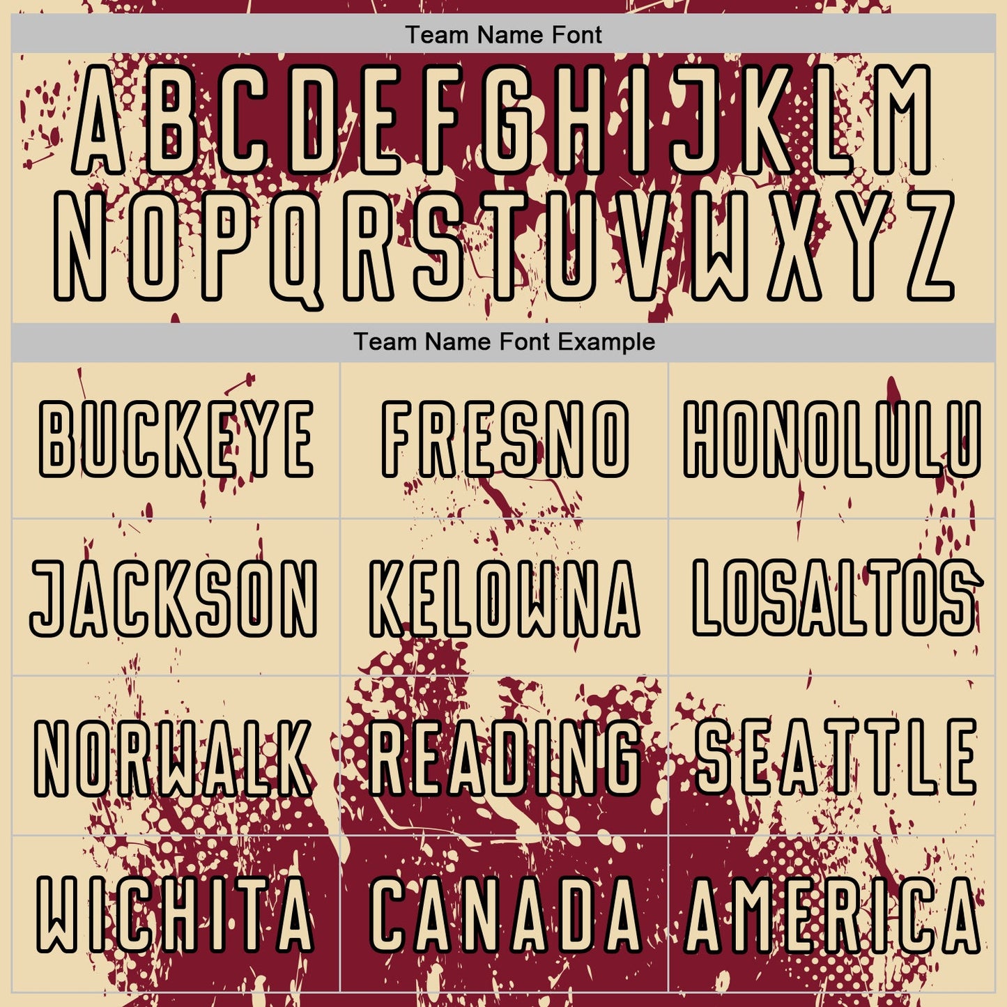 Custom Crimson Cream-Black Abstract Splatter Grunge Art Sports Sublimation Soccer Uniform Jersey Limited