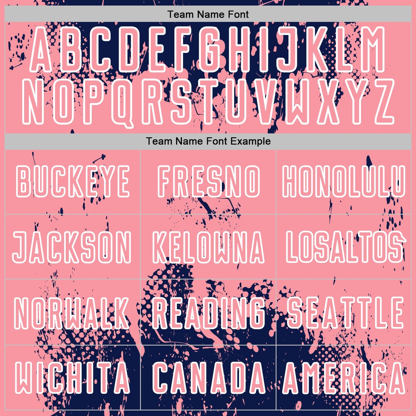 Custom Navy Medium Pink-White Abstract Splatter Grunge Art Sports Sublimation Soccer Uniform Jersey Limited