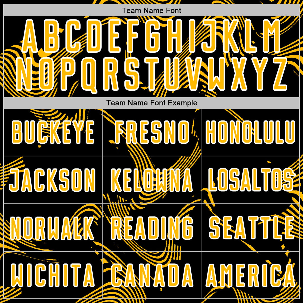 Custom Black Gold-White Curve Lines Sports Sublimation Soccer Uniform Jersey Limited