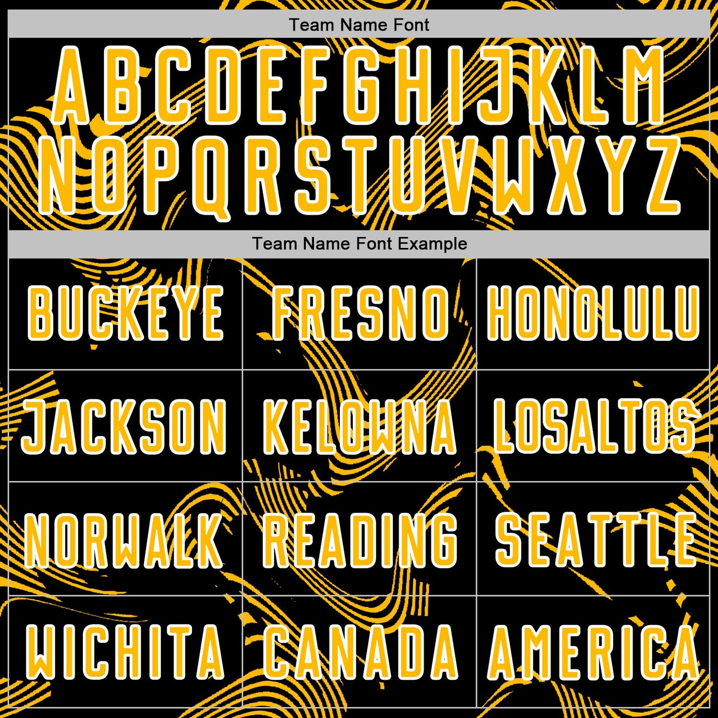 Custom Black Gold-White Curve Lines Sports Sublimation Soccer Uniform Jersey Limited