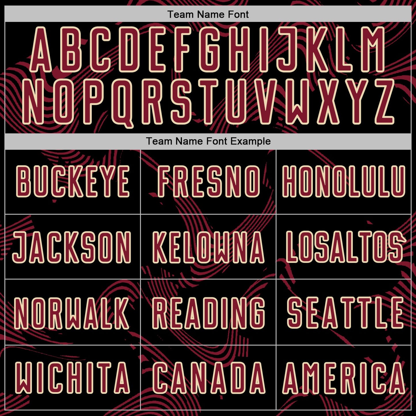 Custom Black Crimson-Cream Curve Lines Sports Sublimation Soccer Uniform Jersey Limited