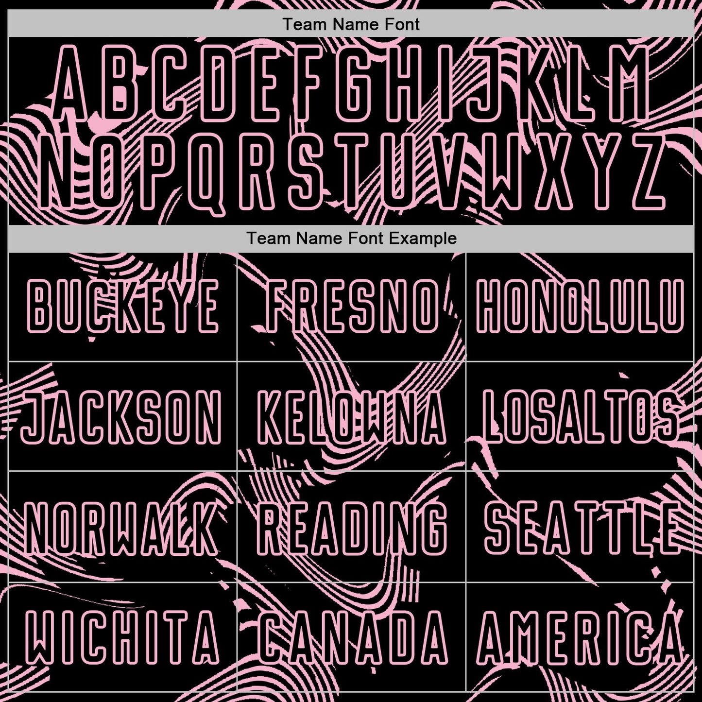 Custom Black Light Pink Curve Lines Sports Sublimation Soccer Uniform Jersey Limited