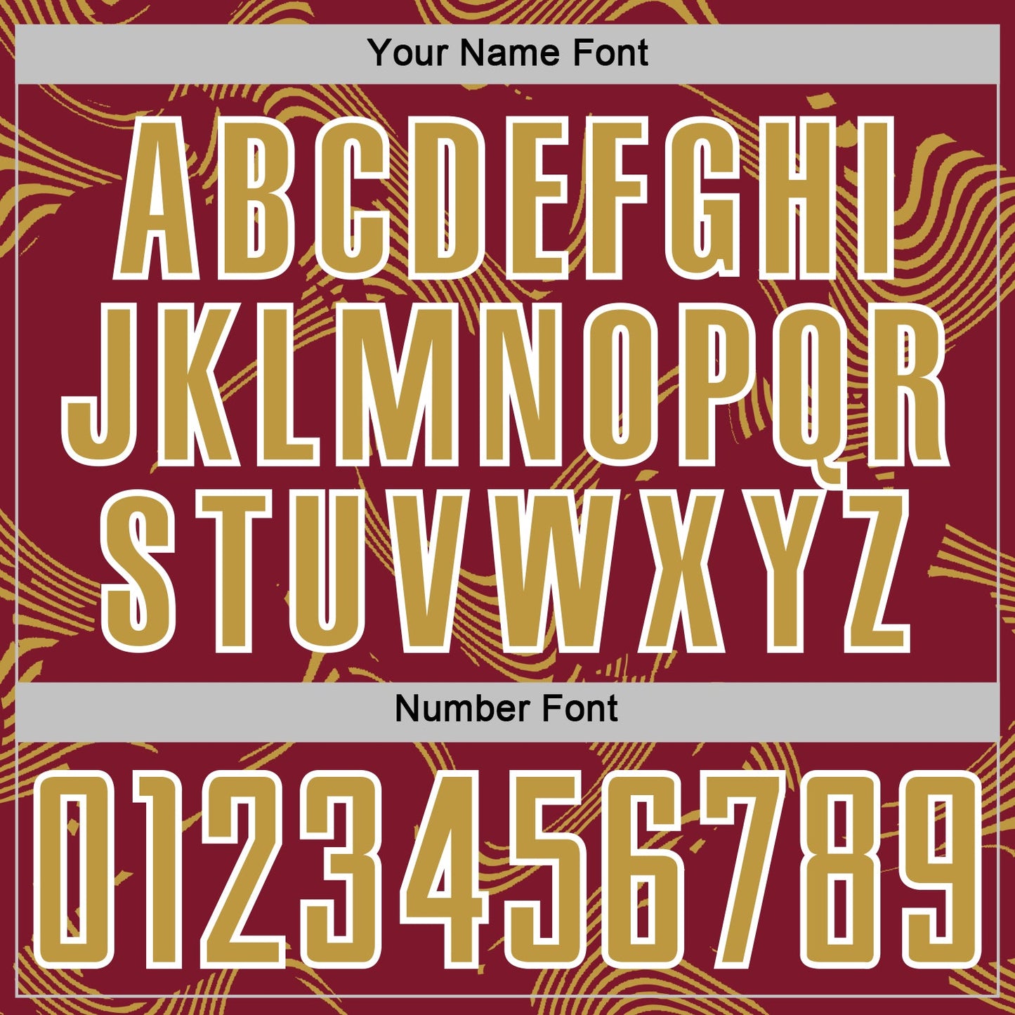 Custom Crimson Old Gold-White Curve Lines Sports Sublimation Soccer Uniform Jersey Limited