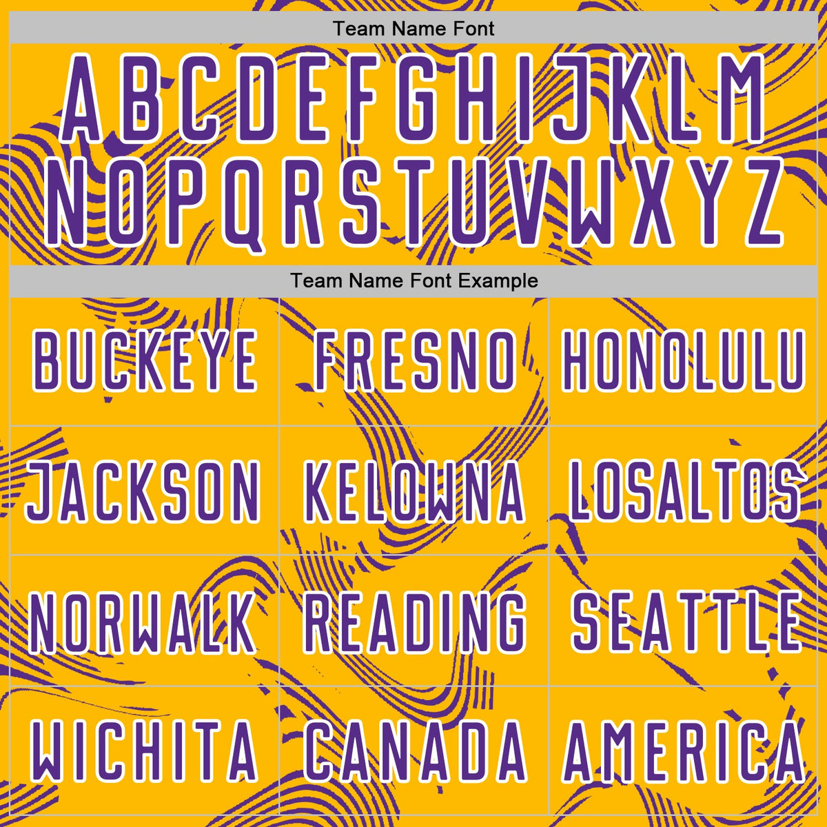 Custom Gold Purple-White Curve Lines Sports Sublimation Soccer Uniform Jersey Limited