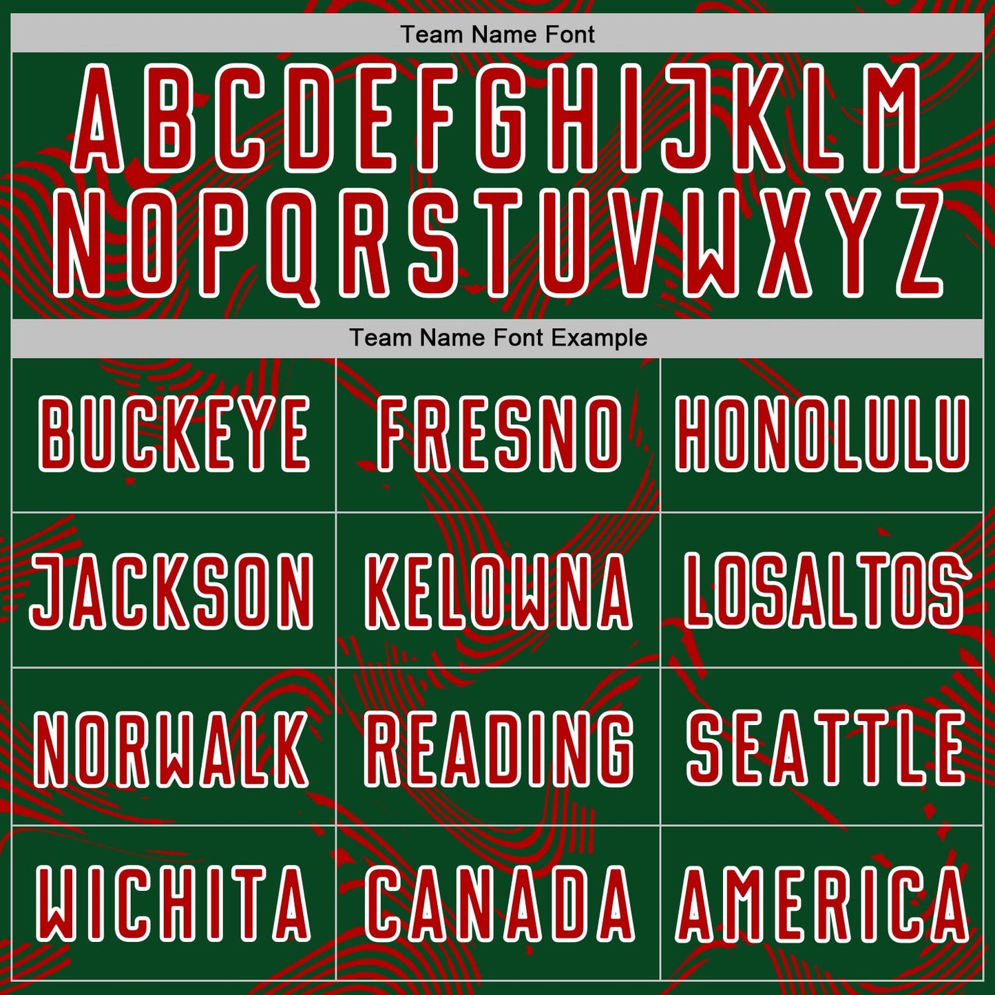 Custom Green Red-White Curve Lines Sports Sublimation Soccer Uniform Jersey Limited