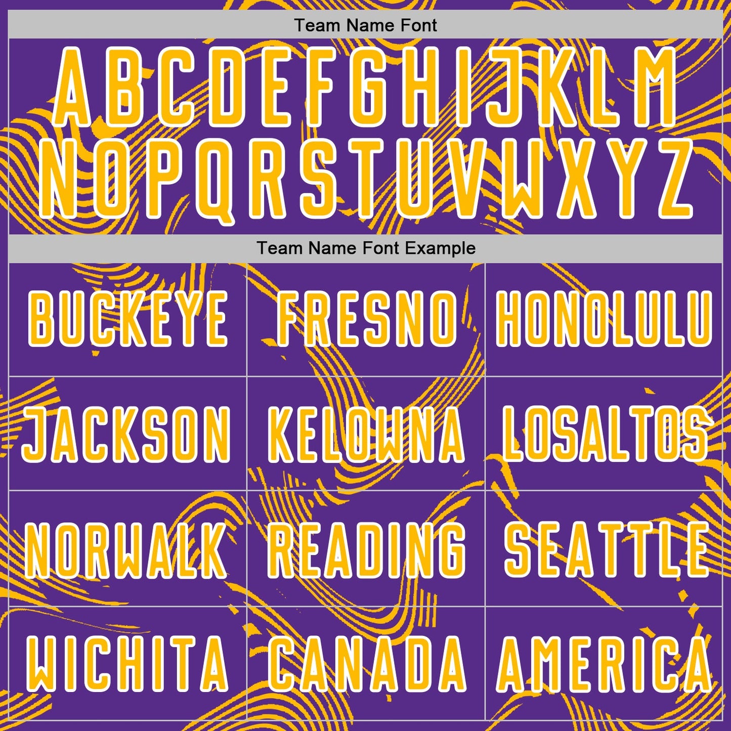 Custom Purple Gold-White Curve Lines Sports Sublimation Soccer Uniform Jersey Limited