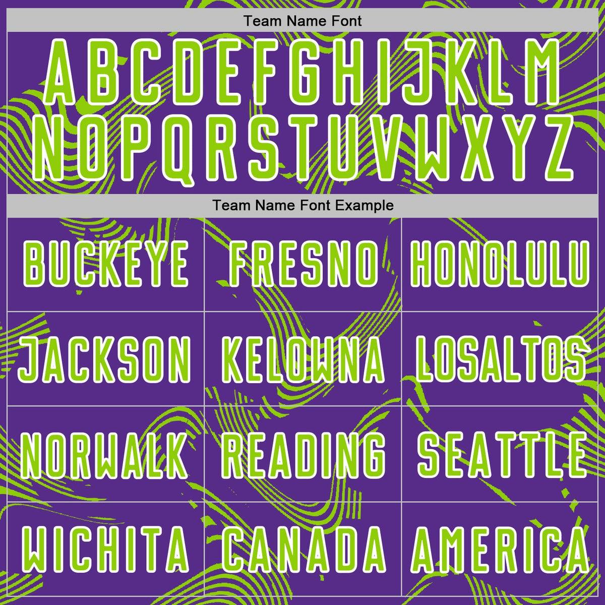 Custom Purple Neon Green-White Curve Lines Sports Sublimation Soccer Uniform Jersey Limited