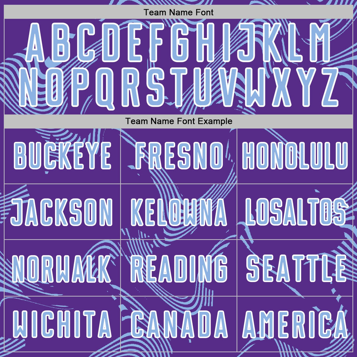 Custom Purple Light Blue-White Curve Lines Sports Sublimation Soccer Uniform Jersey Limited