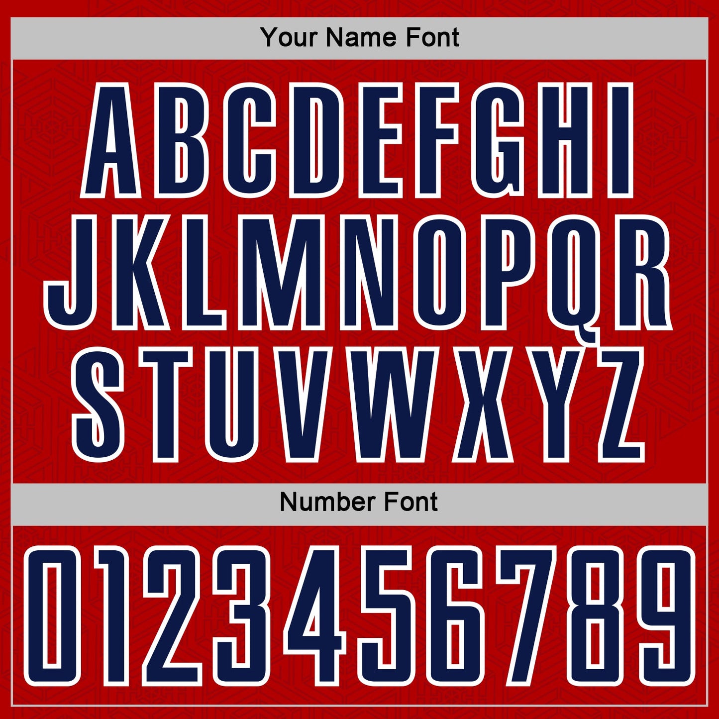 Custom Red Navy-White Geometric Shape Sports Sublimation Soccer Uniform Jersey Limited