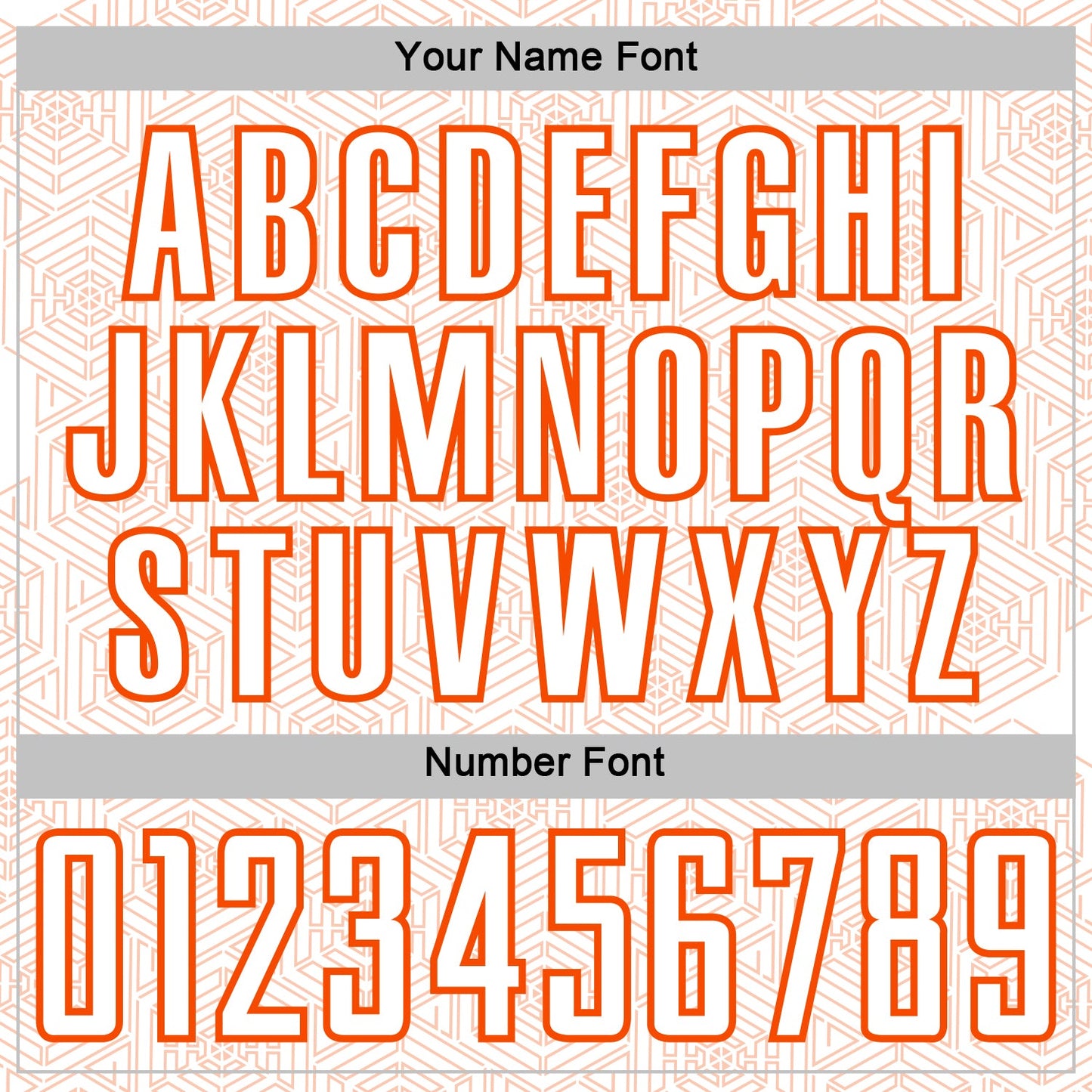 Custom White Orange Geometric Shape Sports Sublimation Soccer Uniform Jersey Limited