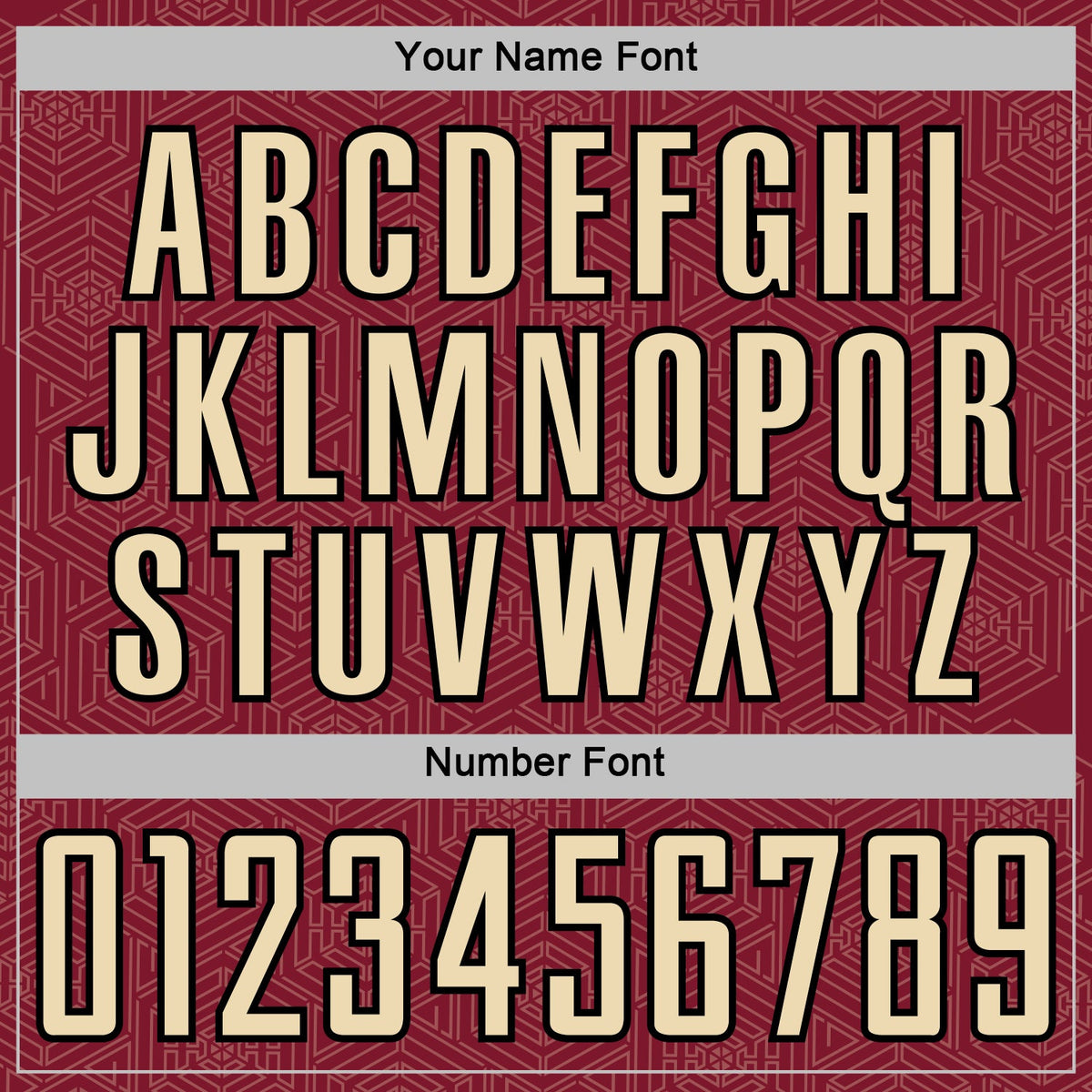 Custom Crimson Cream-Black Geometric Shape Sports Sublimation Soccer Uniform Jersey Limited