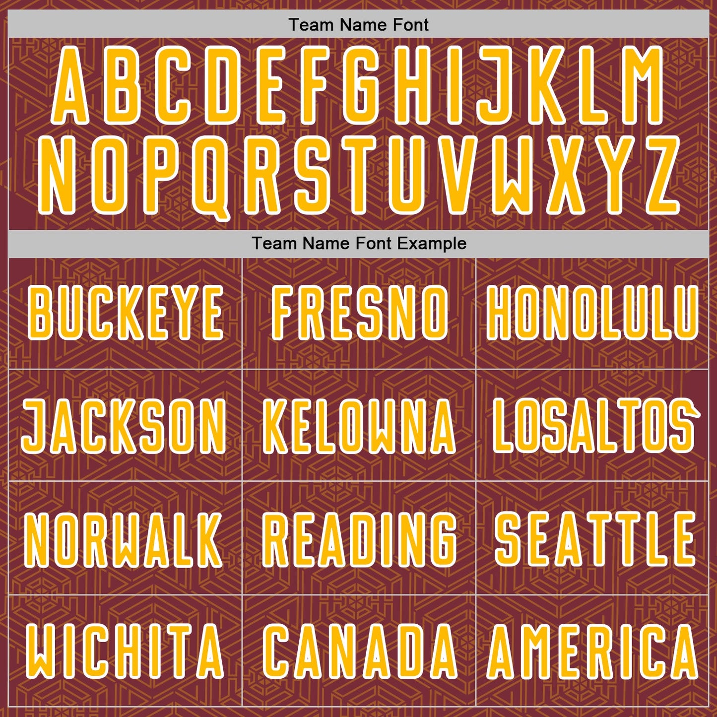 Custom Burgundy Gold-White Geometric Shape Sports Sublimation Soccer Uniform Jersey Limited