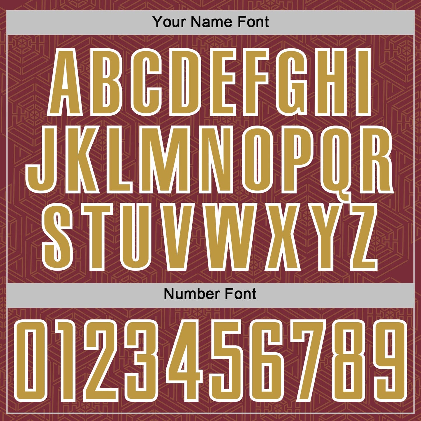 Custom Burgundy Old Gold-White Geometric Shape Sports Sublimation Soccer Uniform Jersey Limited