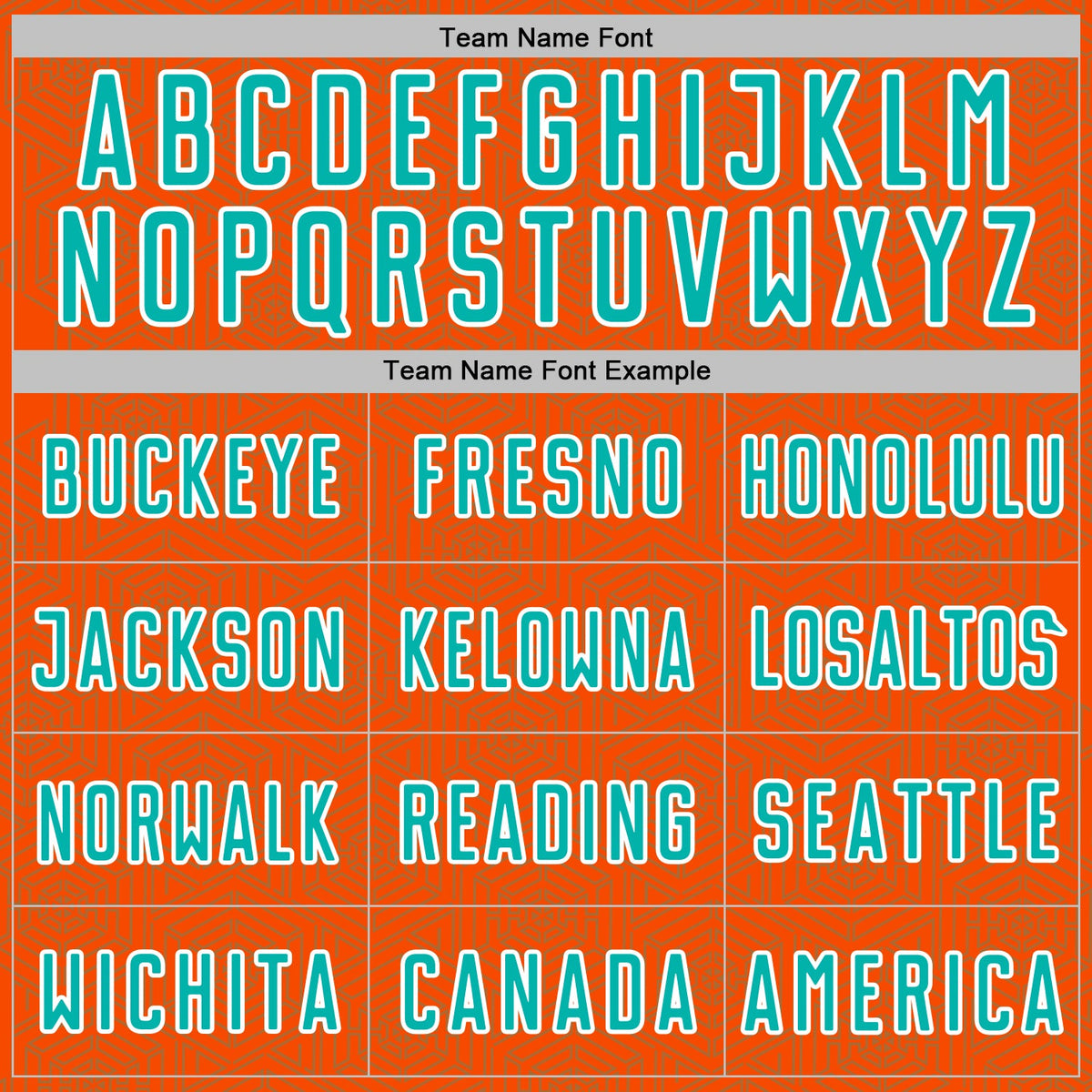 Custom Orange Aqua-White Geometric Shape Sports Sublimation Soccer Uniform Jersey Limited