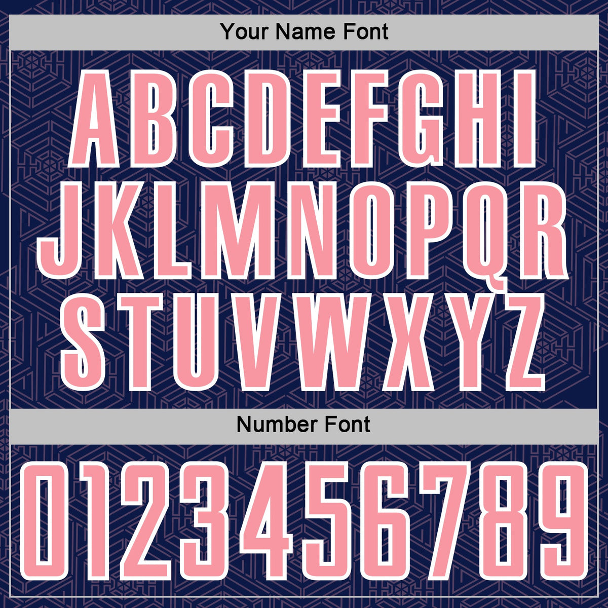 Custom Navy Medium Pink-White Geometric Shape Sports Sublimation Soccer Uniform Jersey Limited