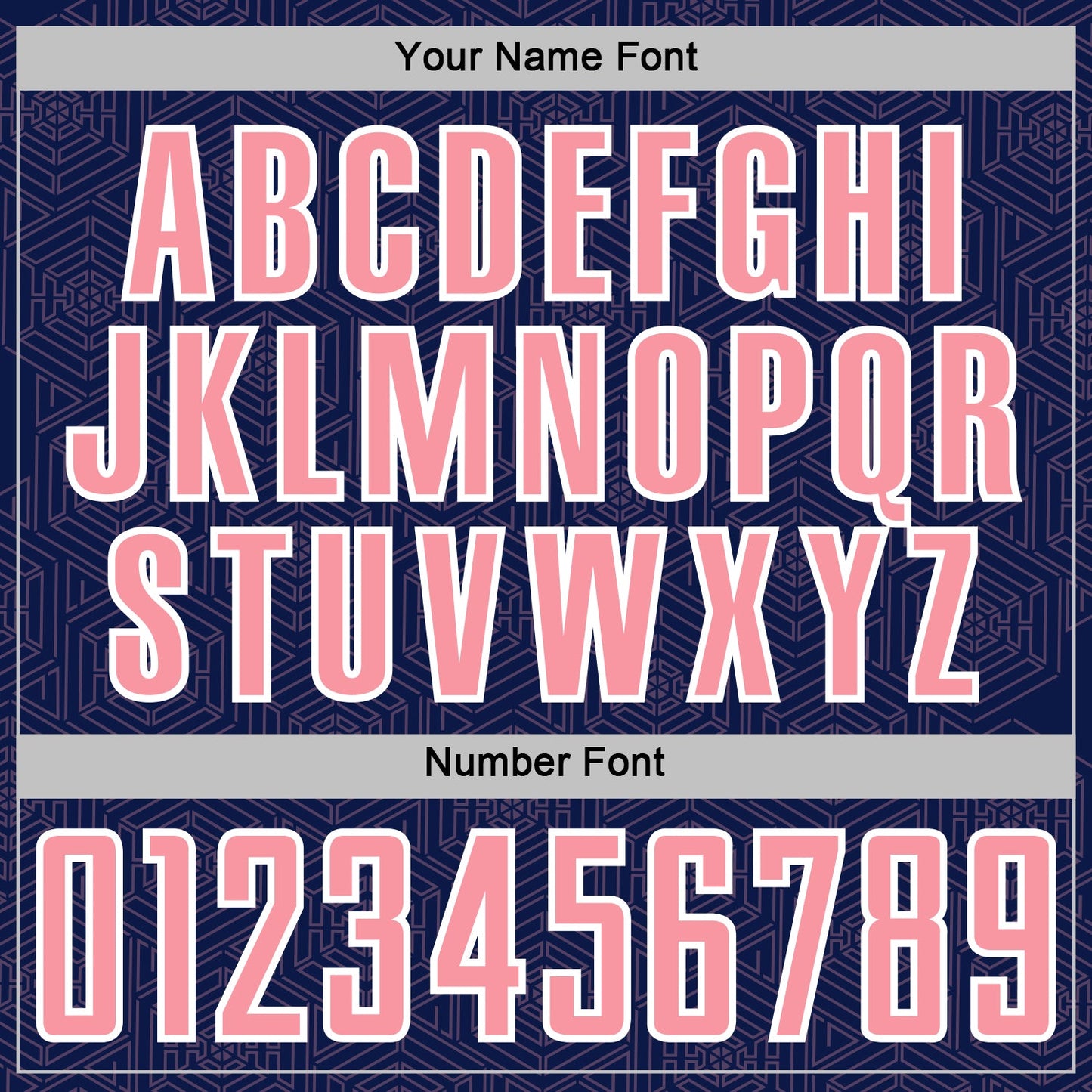 Custom Navy Medium Pink-White Geometric Shape Sports Sublimation Soccer Uniform Jersey Limited