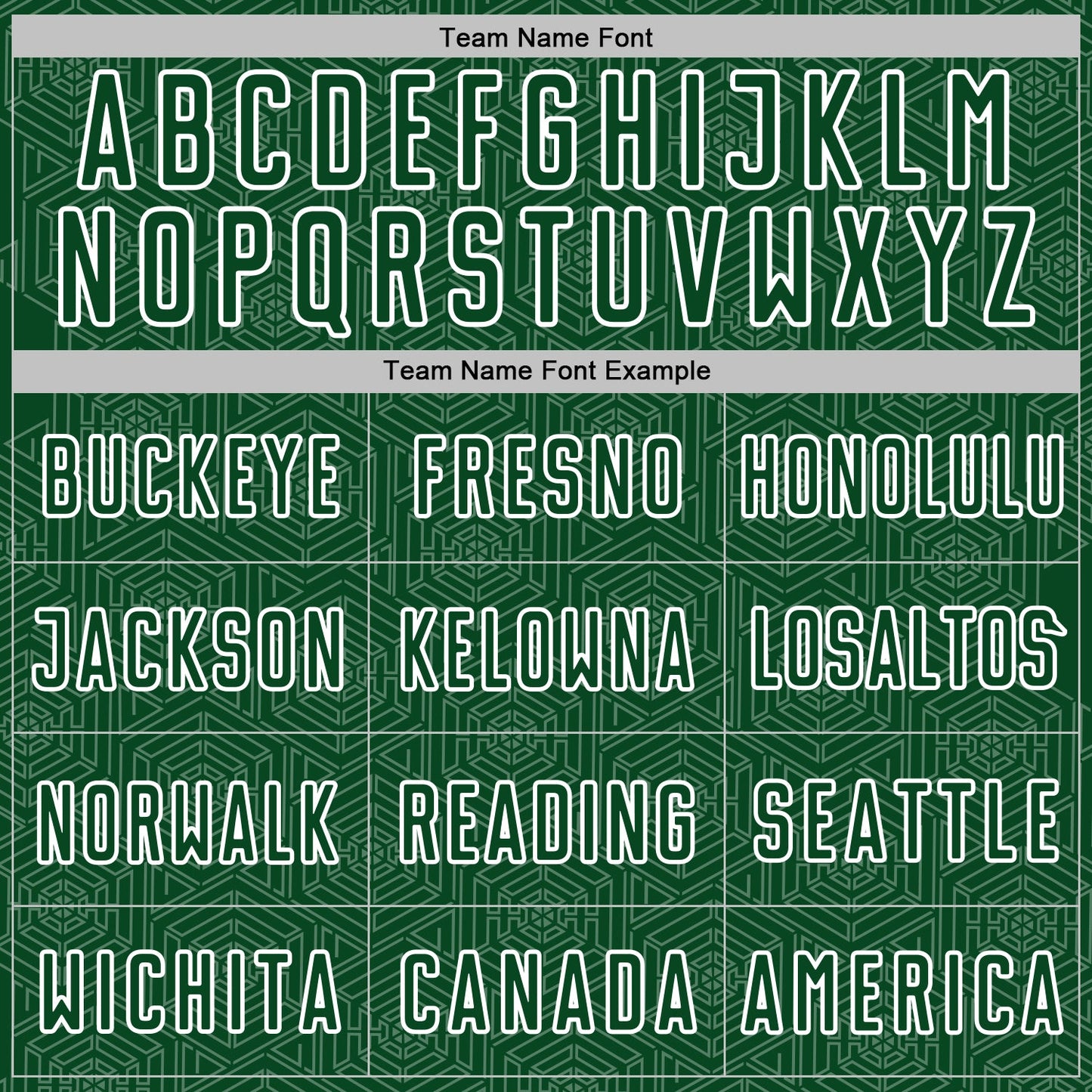 Custom Green White Geometric Shape Sports Sublimation Soccer Uniform Jersey Limited