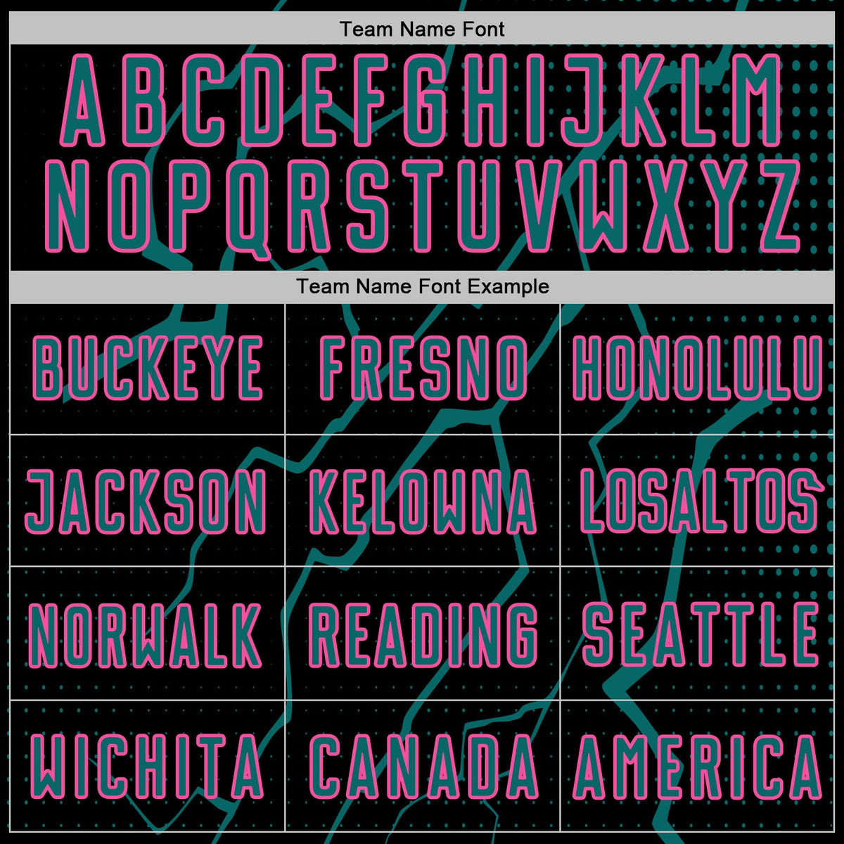 Custom Black Teal-Pink Lightning Sports Sublimation Soccer Uniform Jersey Limited