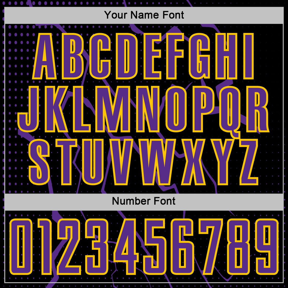 Custom Black Purple-Yellow Lightning Sports Sublimation Soccer Uniform Jersey Limited