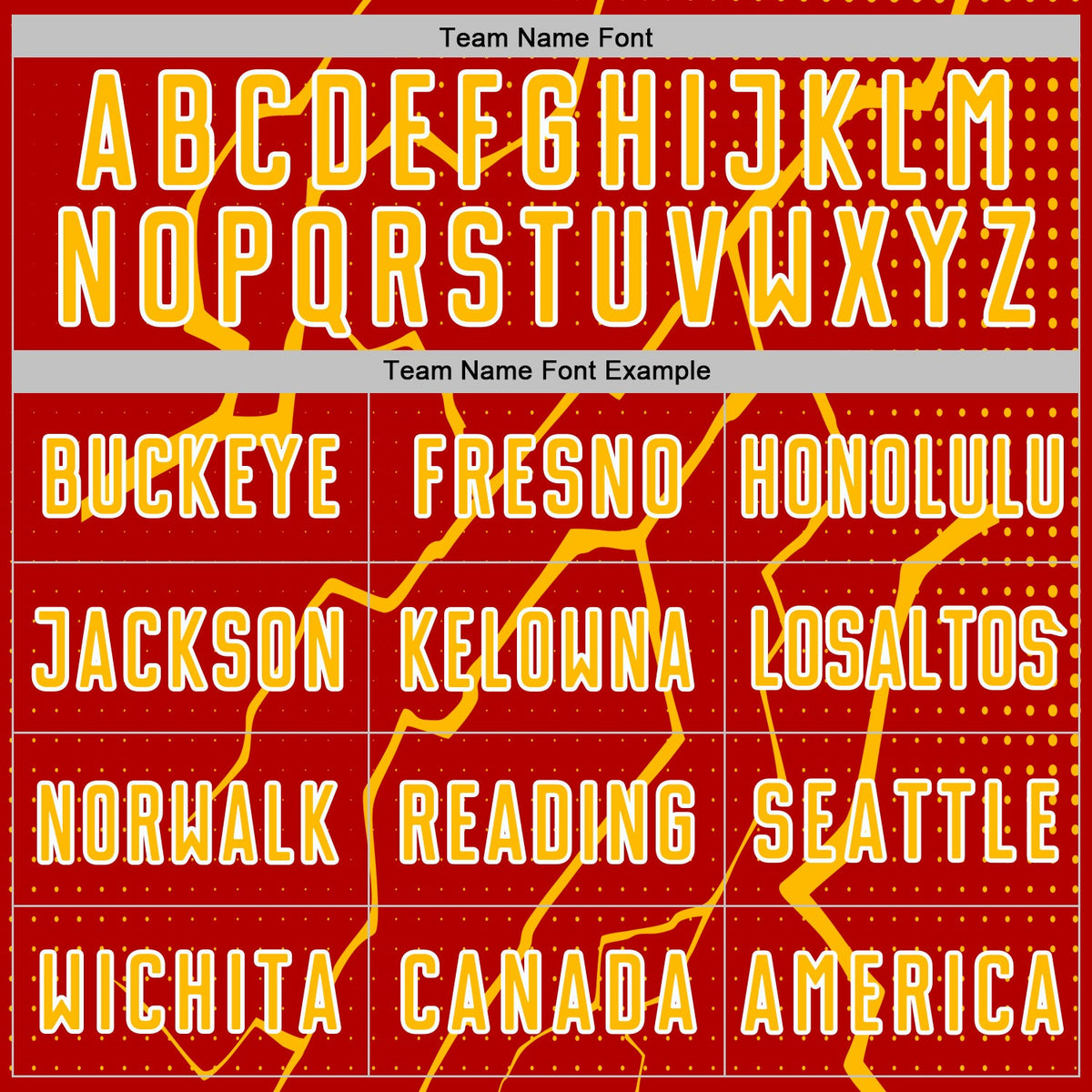 Custom Red Gold-White Lightning Sports Sublimation Soccer Uniform Jersey Limited