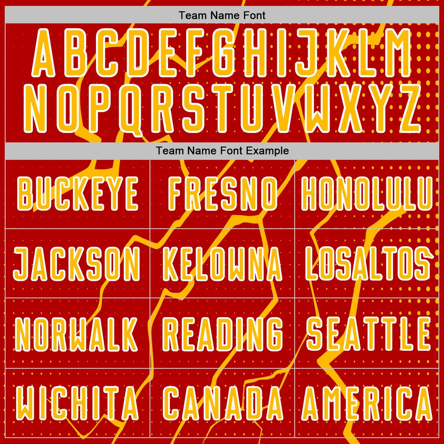 Custom Red Gold-White Lightning Sports Sublimation Soccer Uniform Jersey Limited